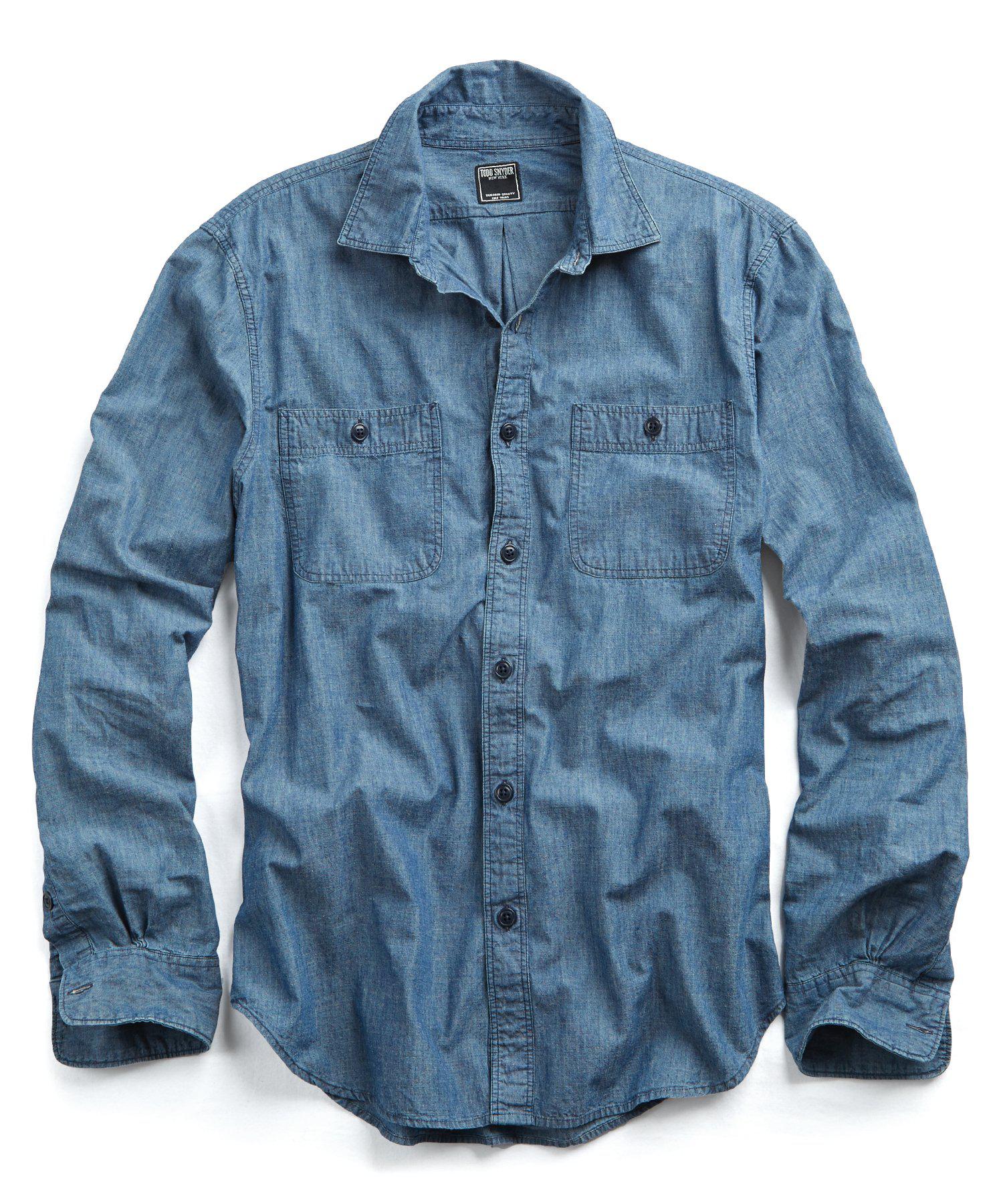 todd snyder chambray