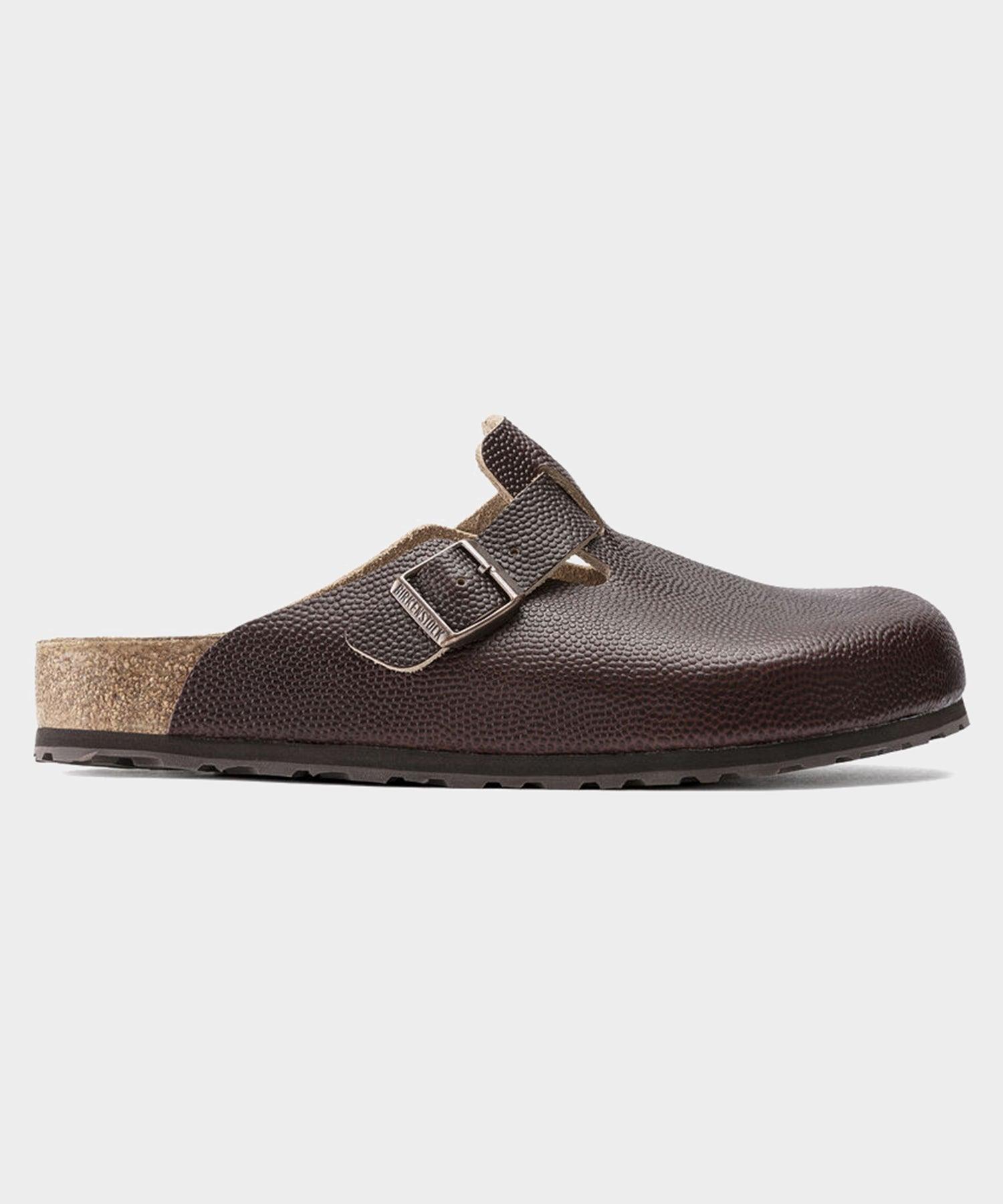 Birkenstock Boston Grip Roast Horween Leather in Brown for Men | Lyst