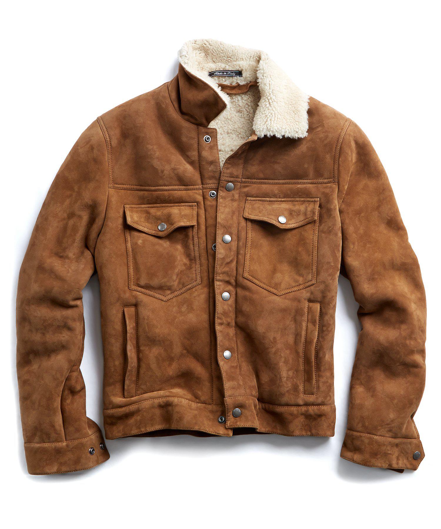 todd snyder shearling jacket
