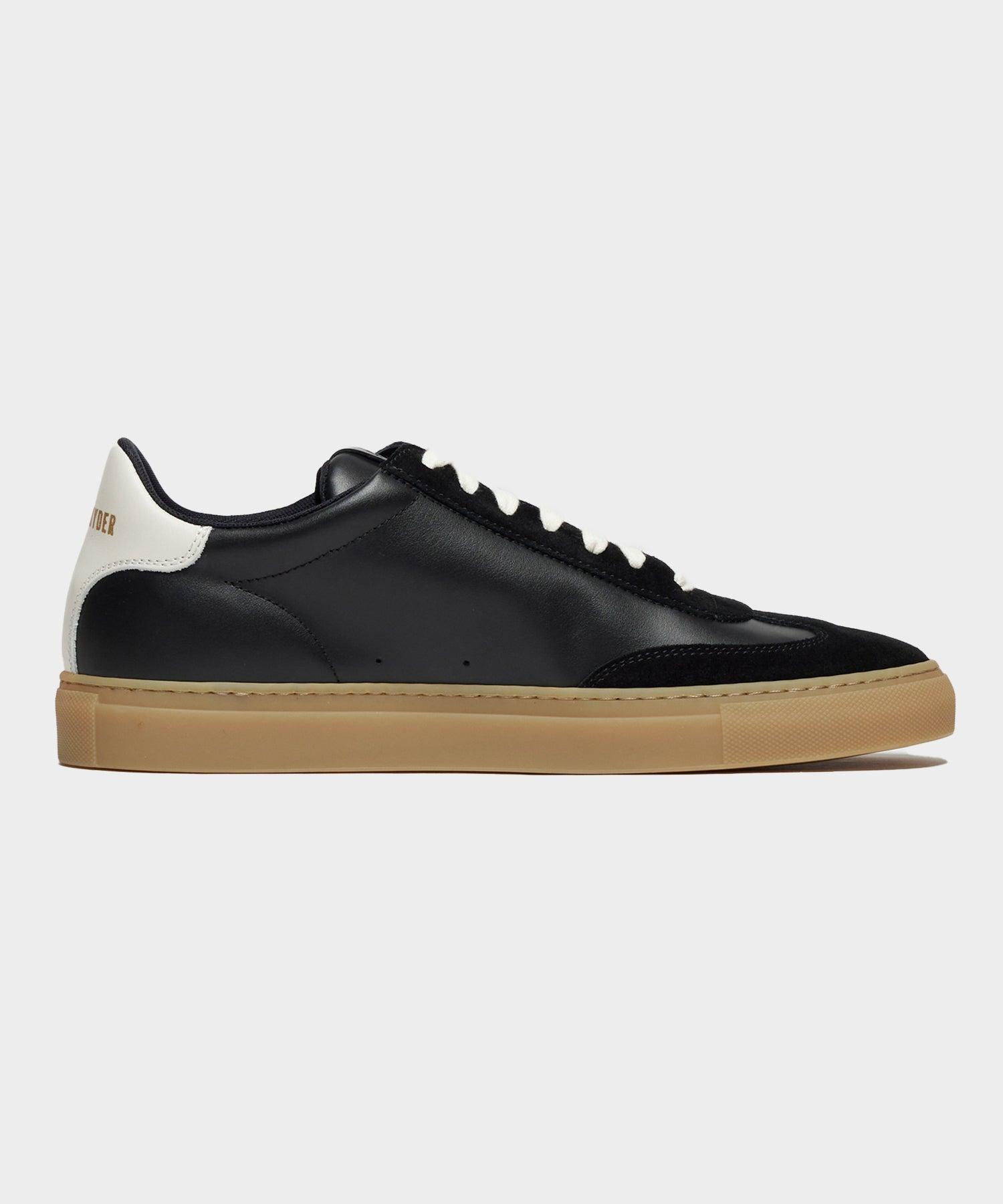 Todd Snyder Tuscan Low Profile Sneaker in Black for Men | Lyst