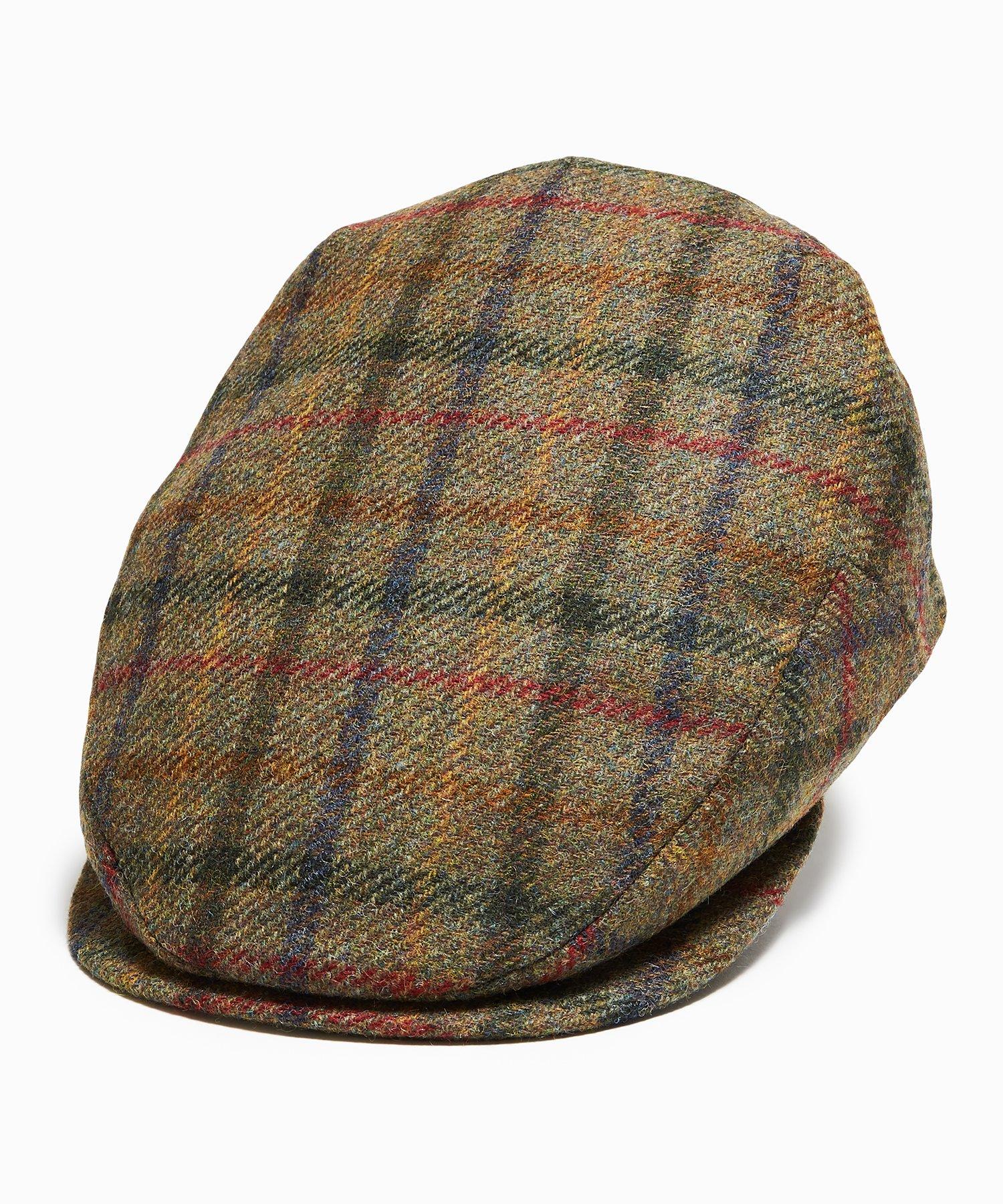 Lock & Co. Lock & Co Flat Cap Moon Wool Brown Multi Pane for Men Lyst
