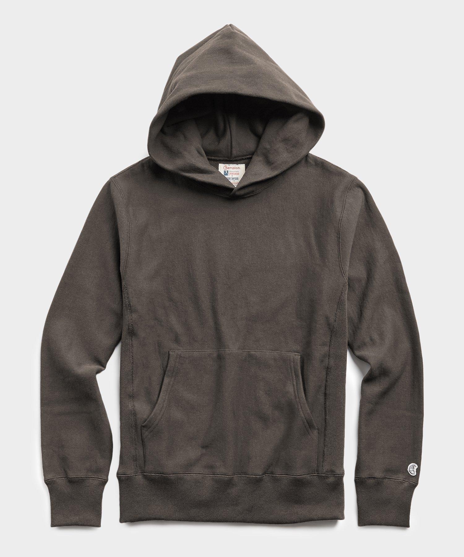 Todd Synder X Champion Cotton Lightweight Popover Hoodie Sweatshirt in