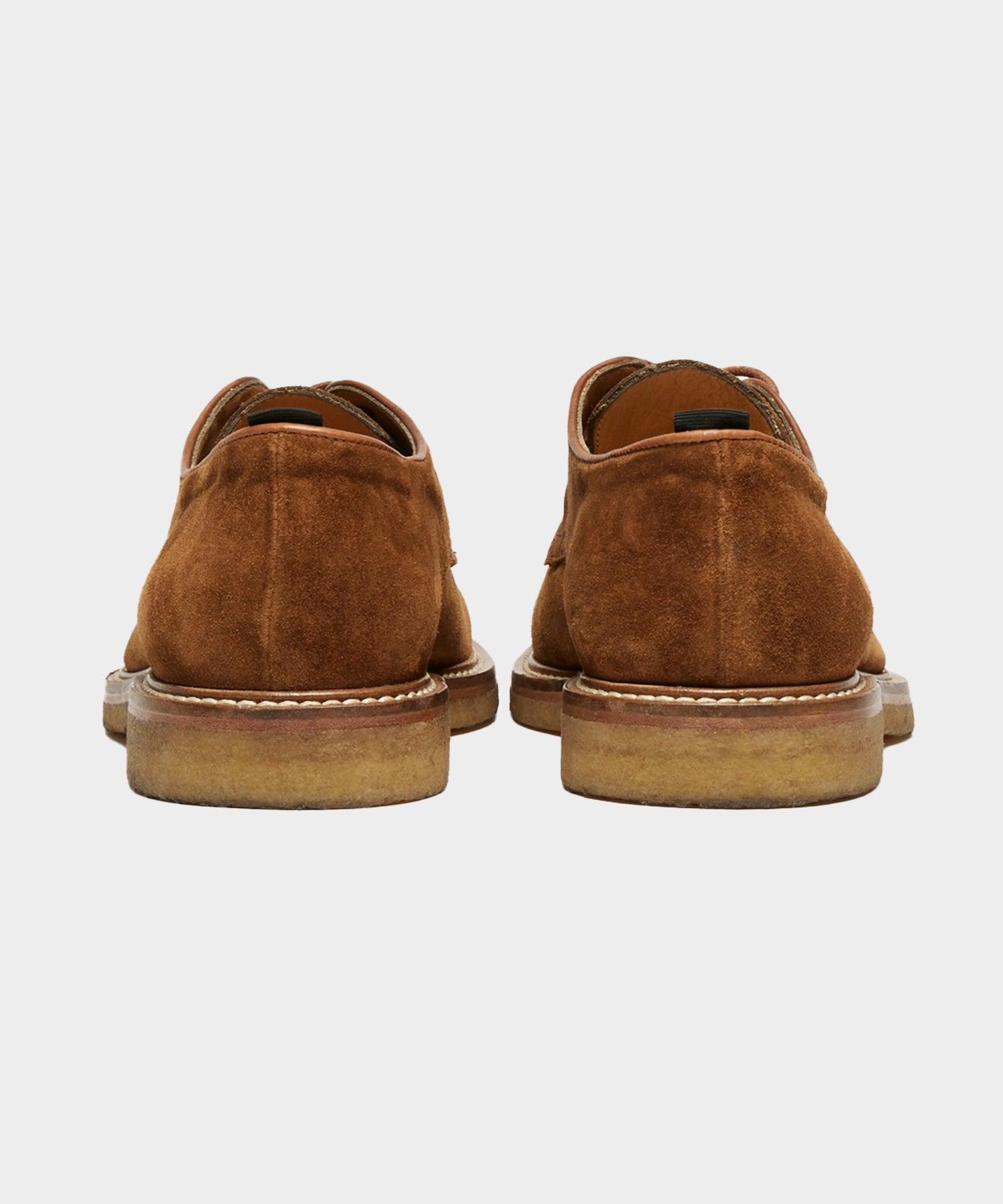 Todd Snyder Nomad Derby Men\'s Brown Suede Lace-Up Casual Shoes Sz 9.  Bag4 In Review: Todd Snyder Nomad Chukka Boots in Suede main image 2