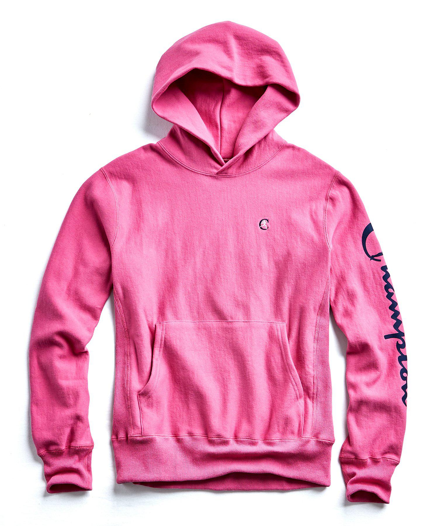 Todd Synder X Champion Champion Graphic Hoodie In Magenta in Pink for ...