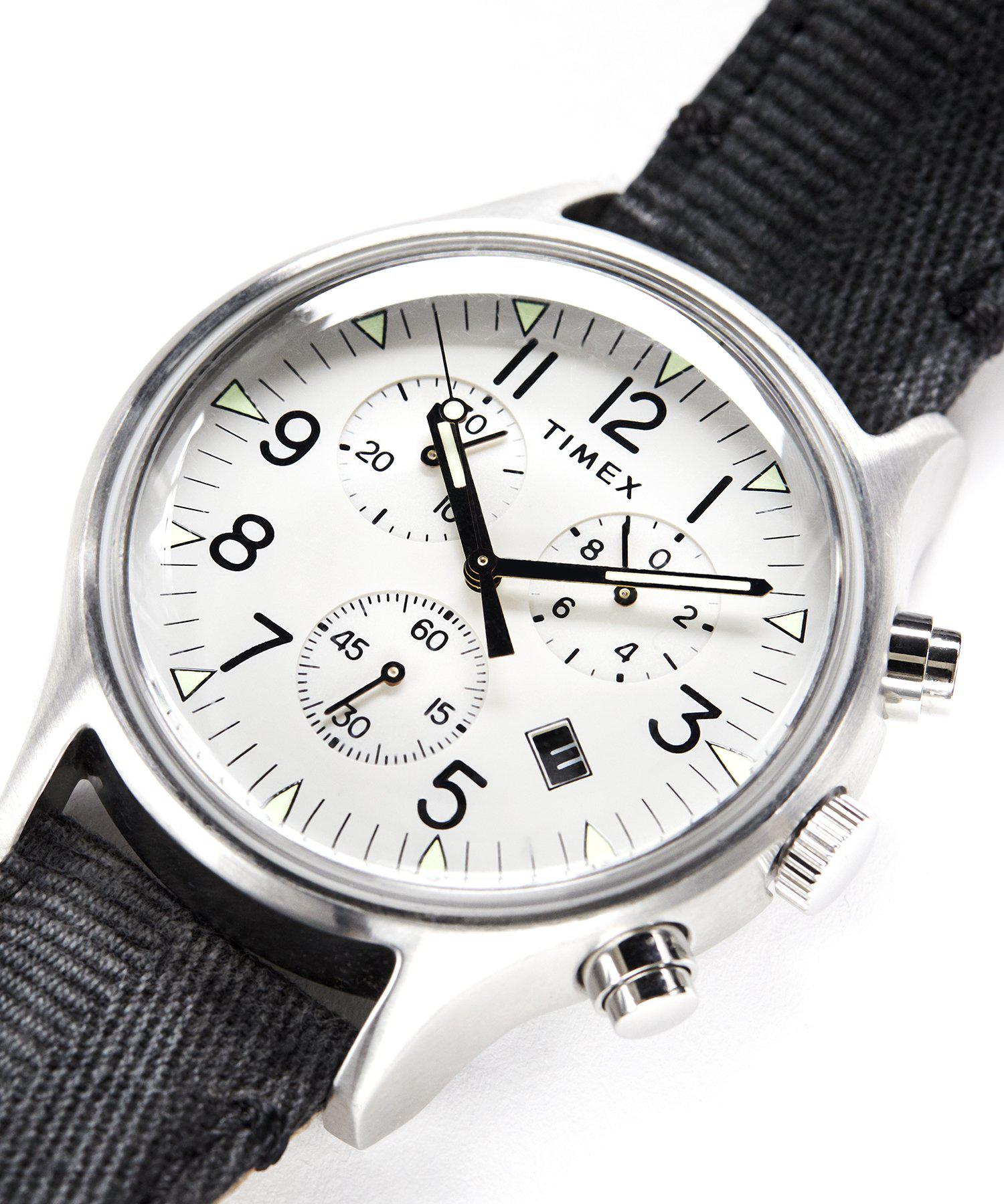 timex mk1 chronograph watch