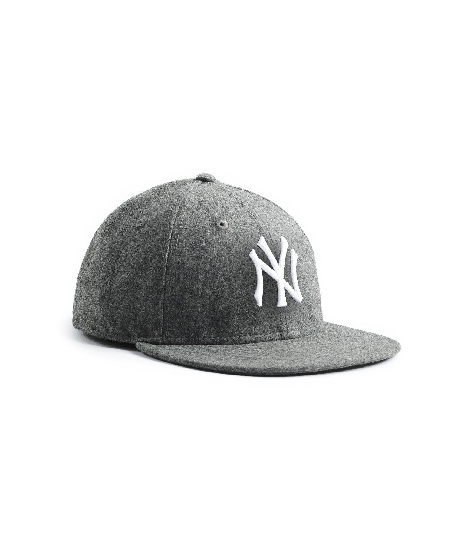 NEW ERA HATS Exclusive Ny Yankees Hat In Italian Barberis Grey Wool Flannel  in Light Grey (Gray) for Men - Lyst