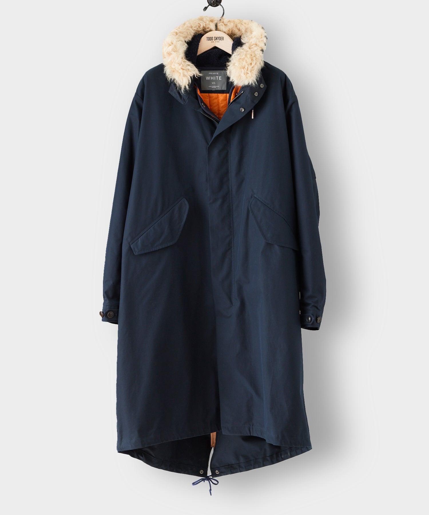 Todd Snyder Todd Snyder X Private White Fishtail Parka in Blue for Men ...
