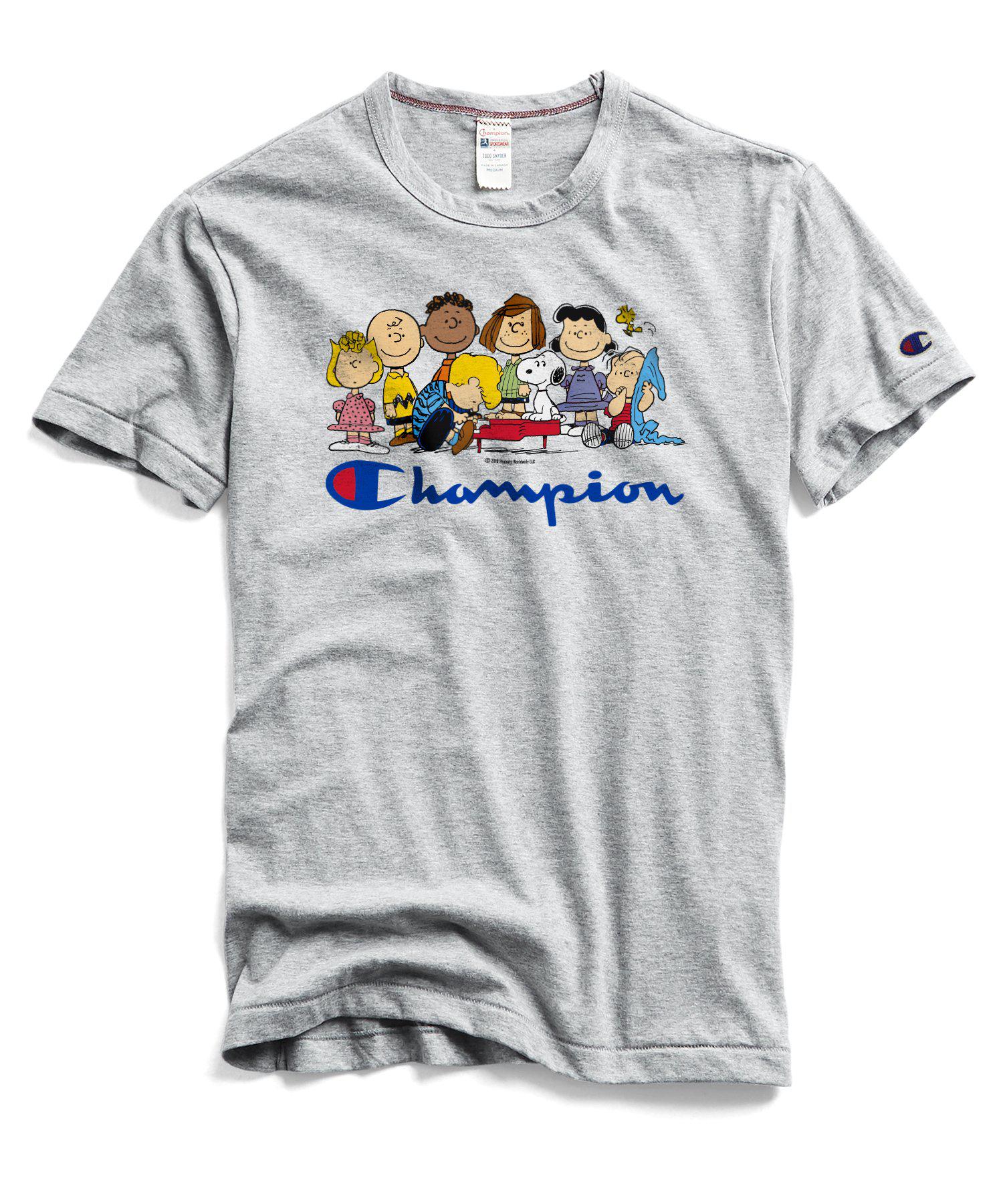 champion ny snoopy t shirts