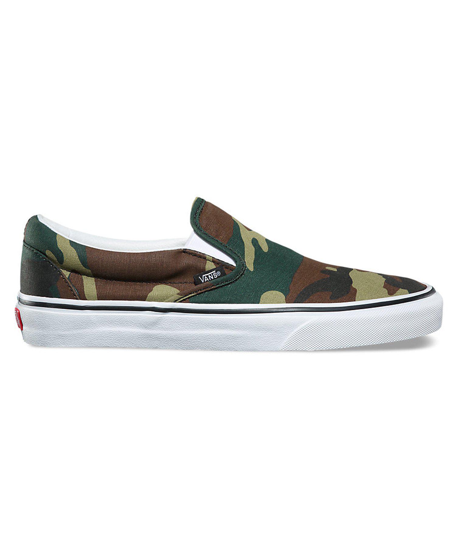woodland camo vans womens