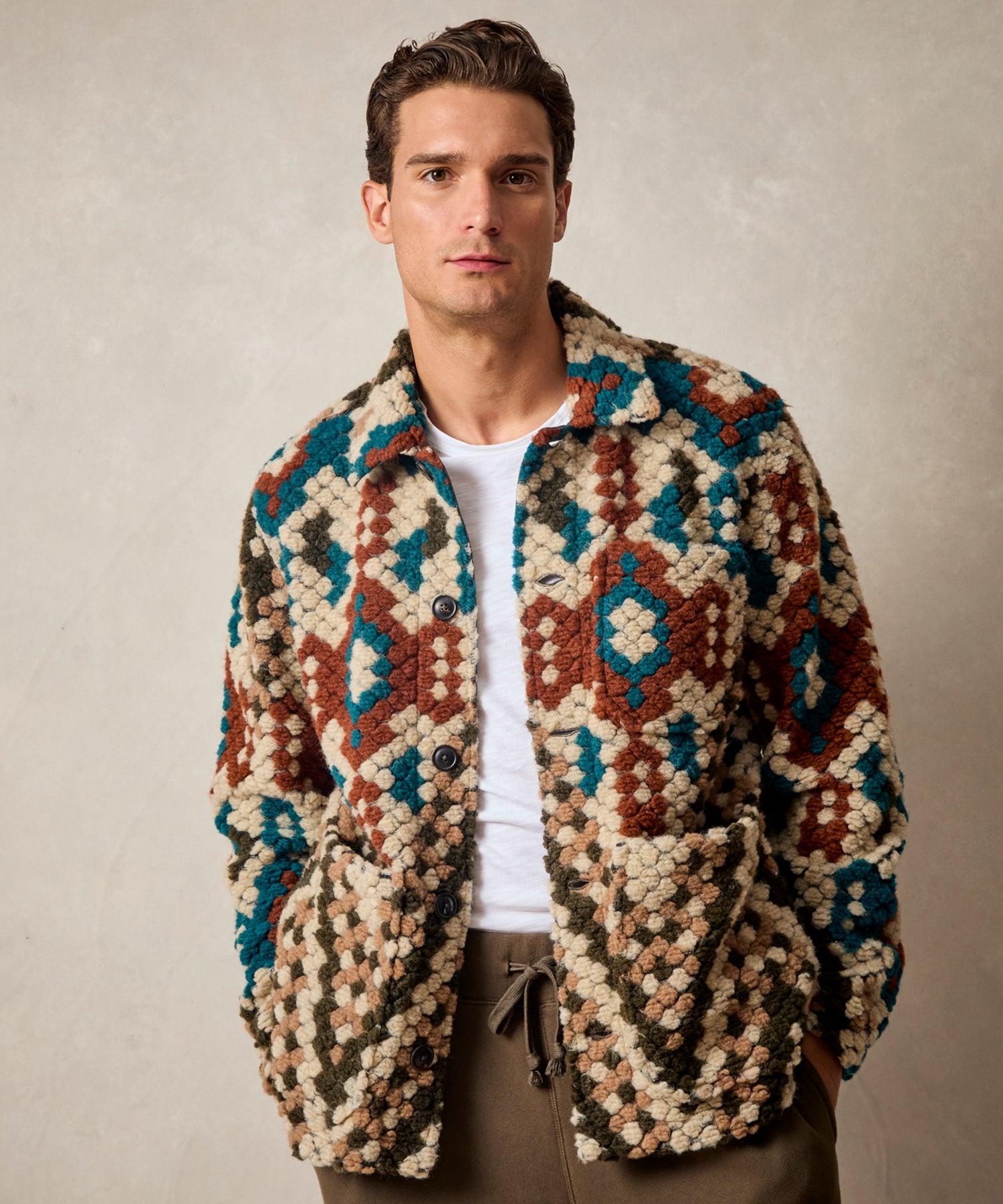 ジャケット・アウター SHOOP crazy pattern chester coat Men's Blizzard Parka in Ramar Cloth with Square Quilting