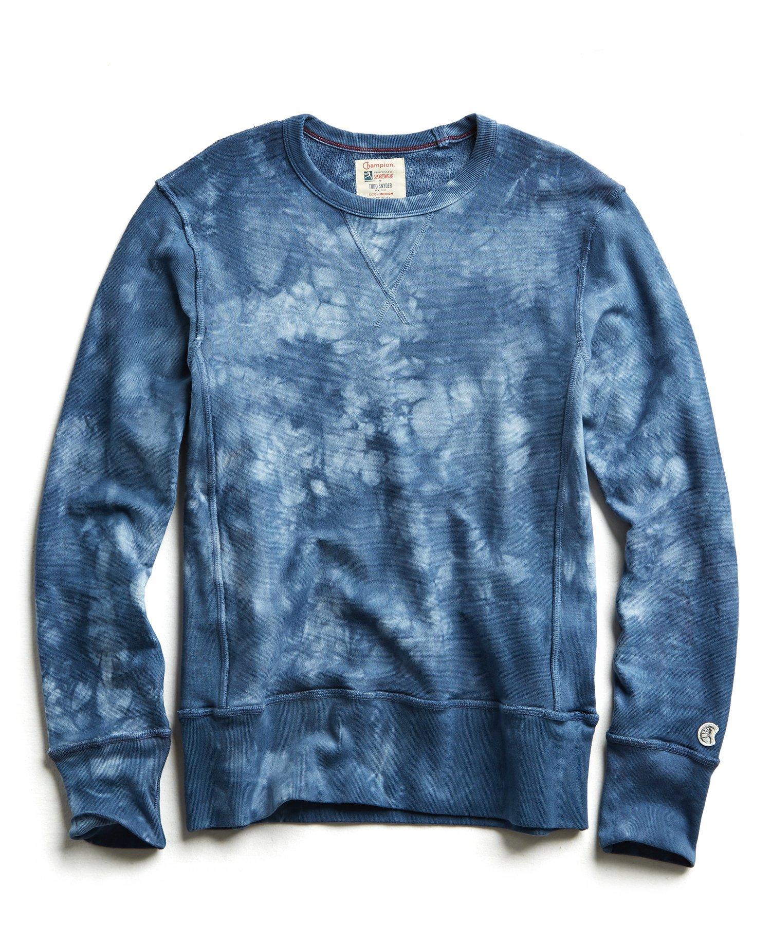 Todd Snyder Cotton Champion Tie Dye in Blue Men - Lyst