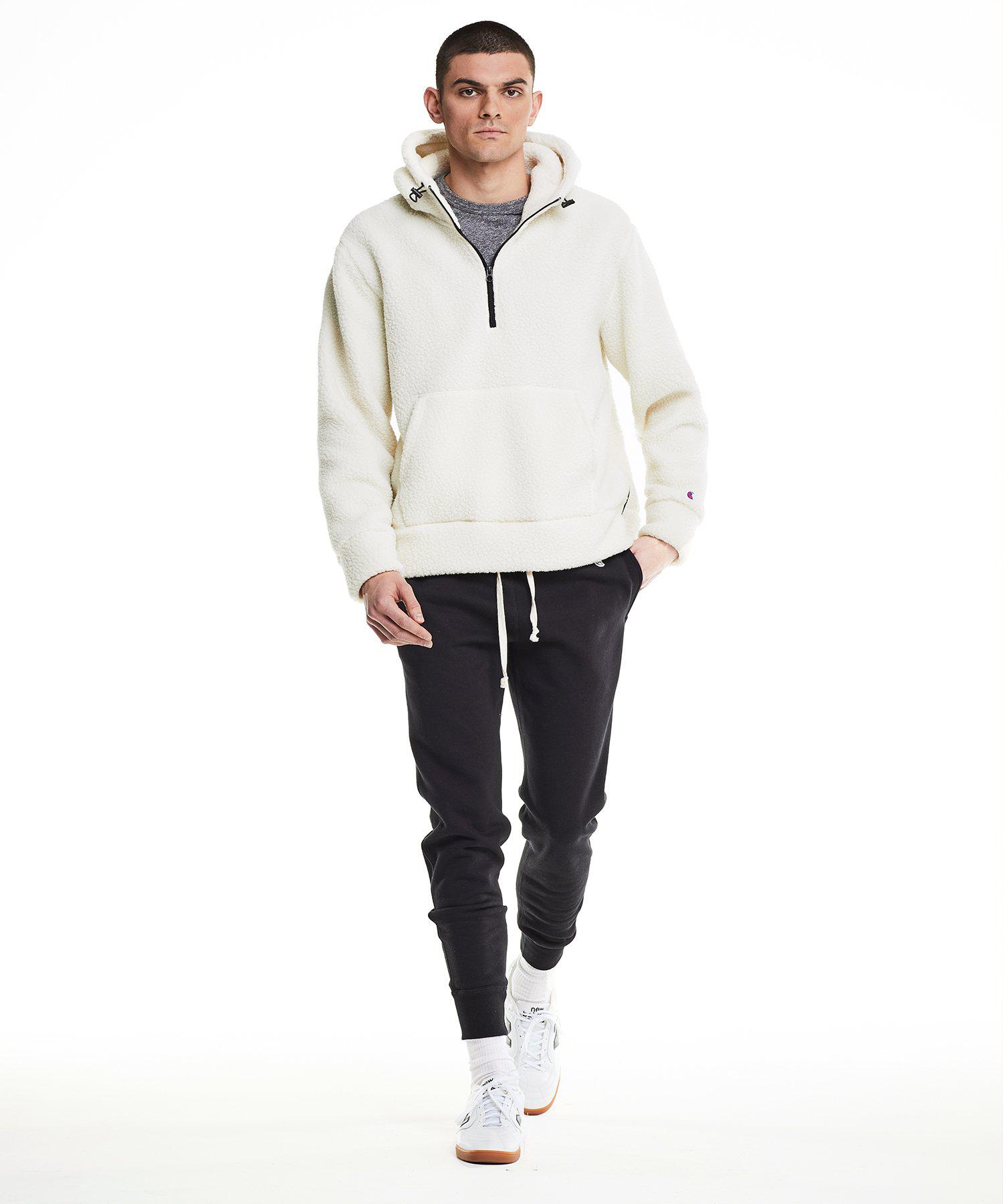 Polartec sherpa popover hoodie Clearance