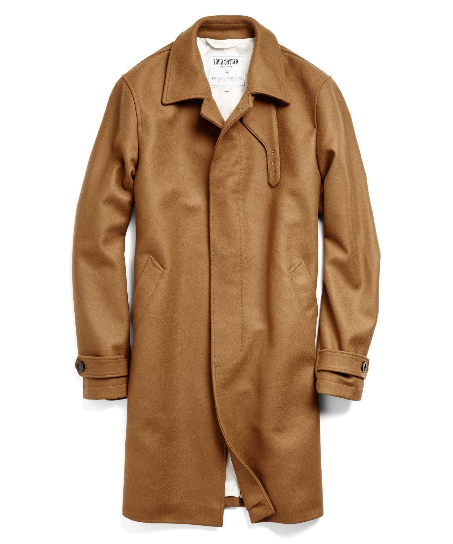 todd snyder camel coat