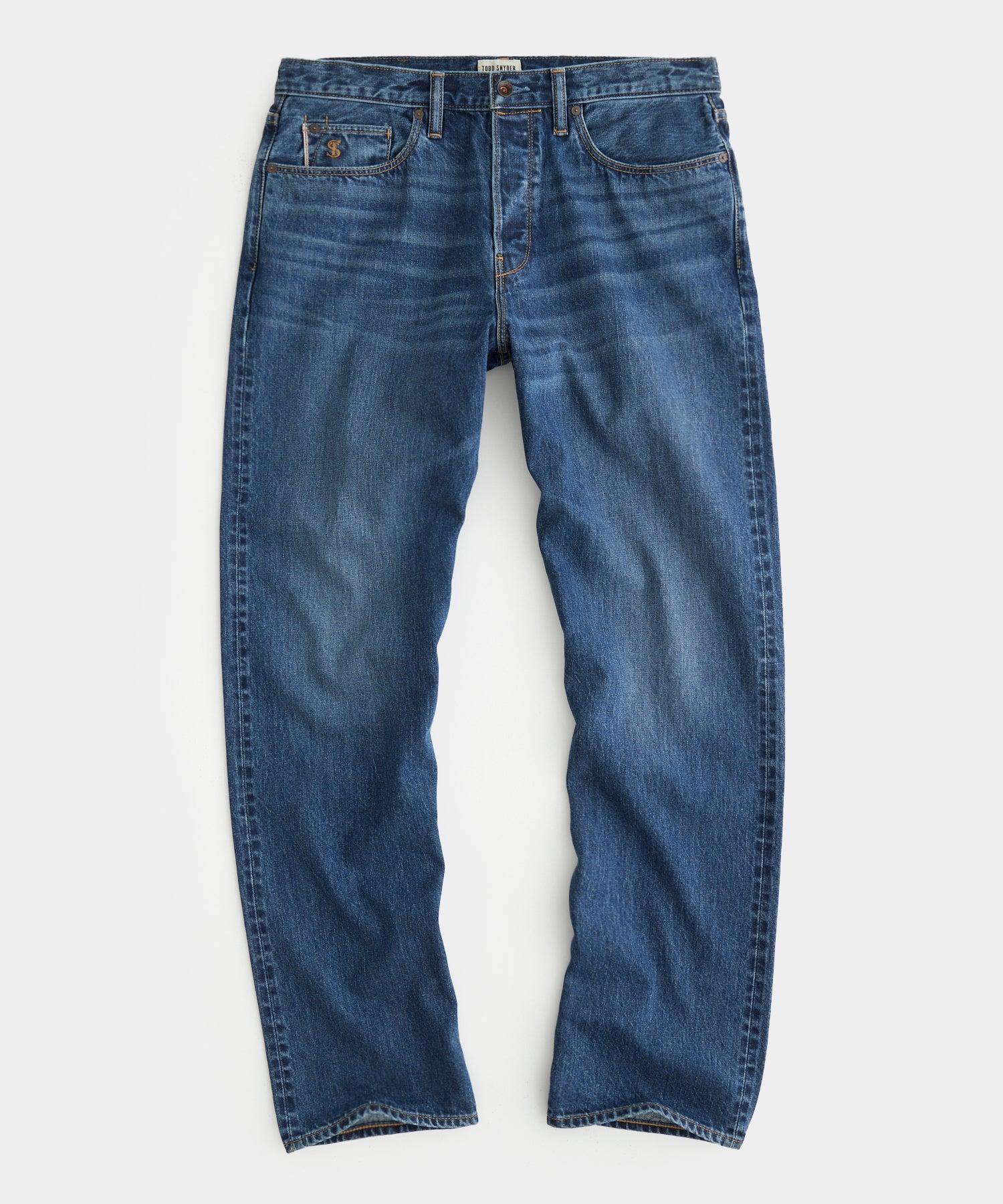 Todd Snyder Relaxed Fit Selvedge Jean in Blue for Men | Lyst