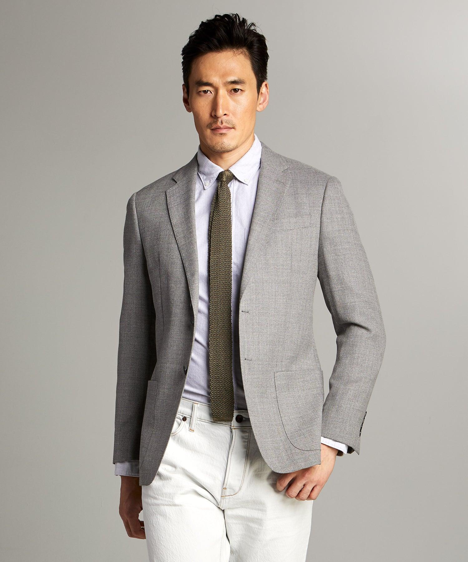 wool linen sport coat