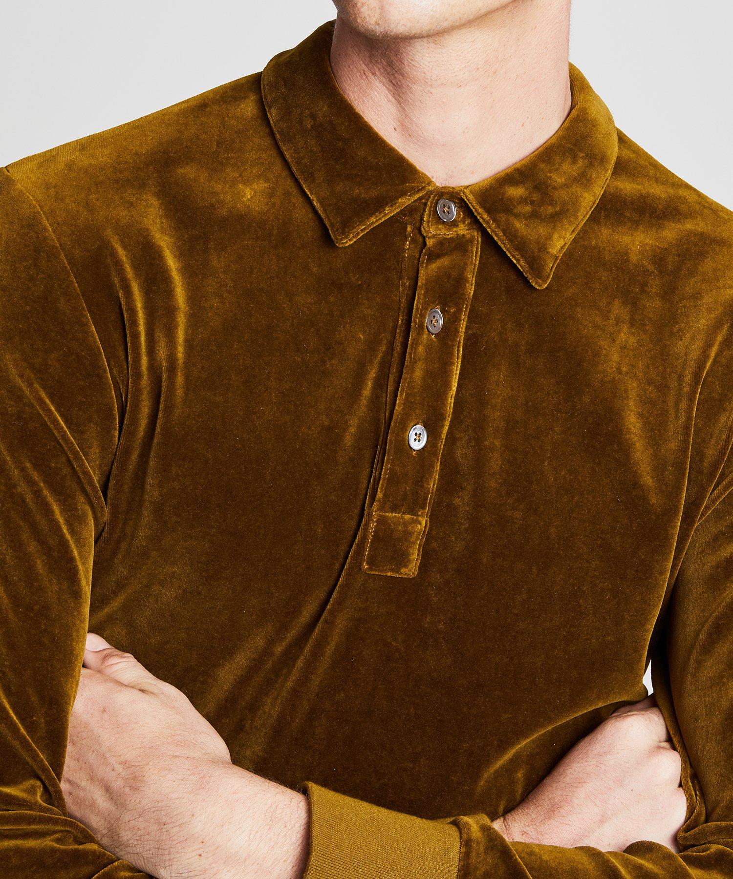 Velour polo Clearance