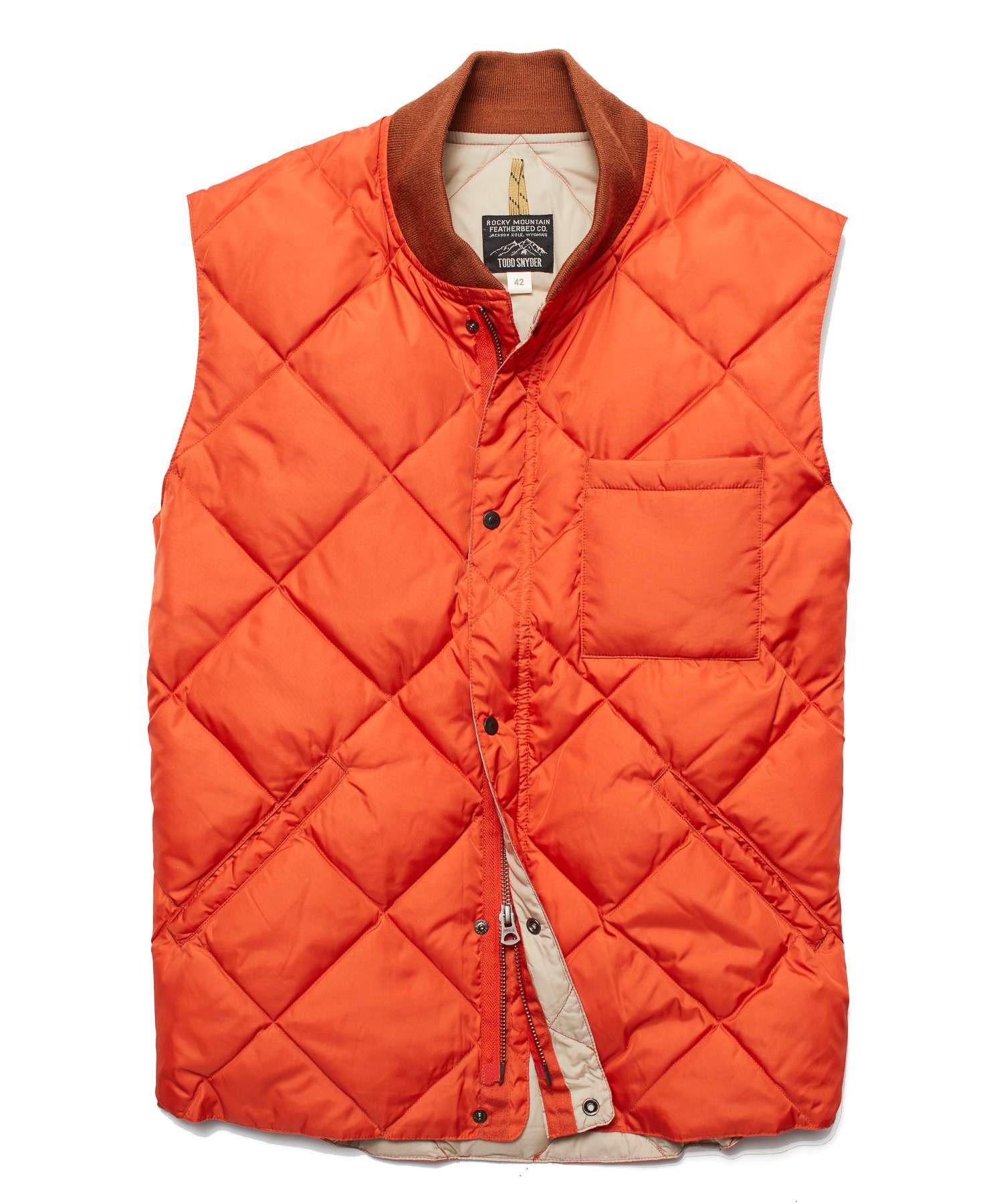 Todd Synder X Champion Synthetic Rocky Mountain Featherbed Liner Vest ...