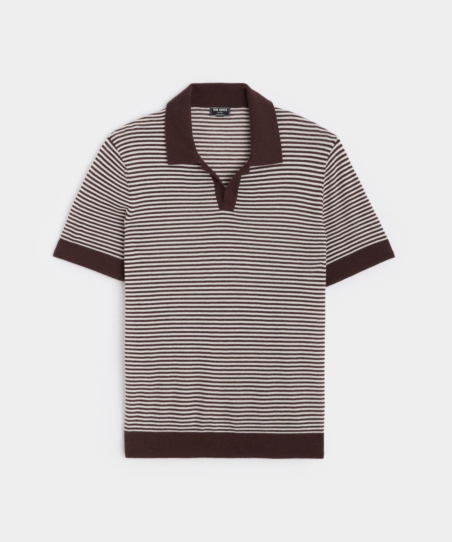 Todd Snyder Premium Cashmere Montauk Polo for Men | Lyst