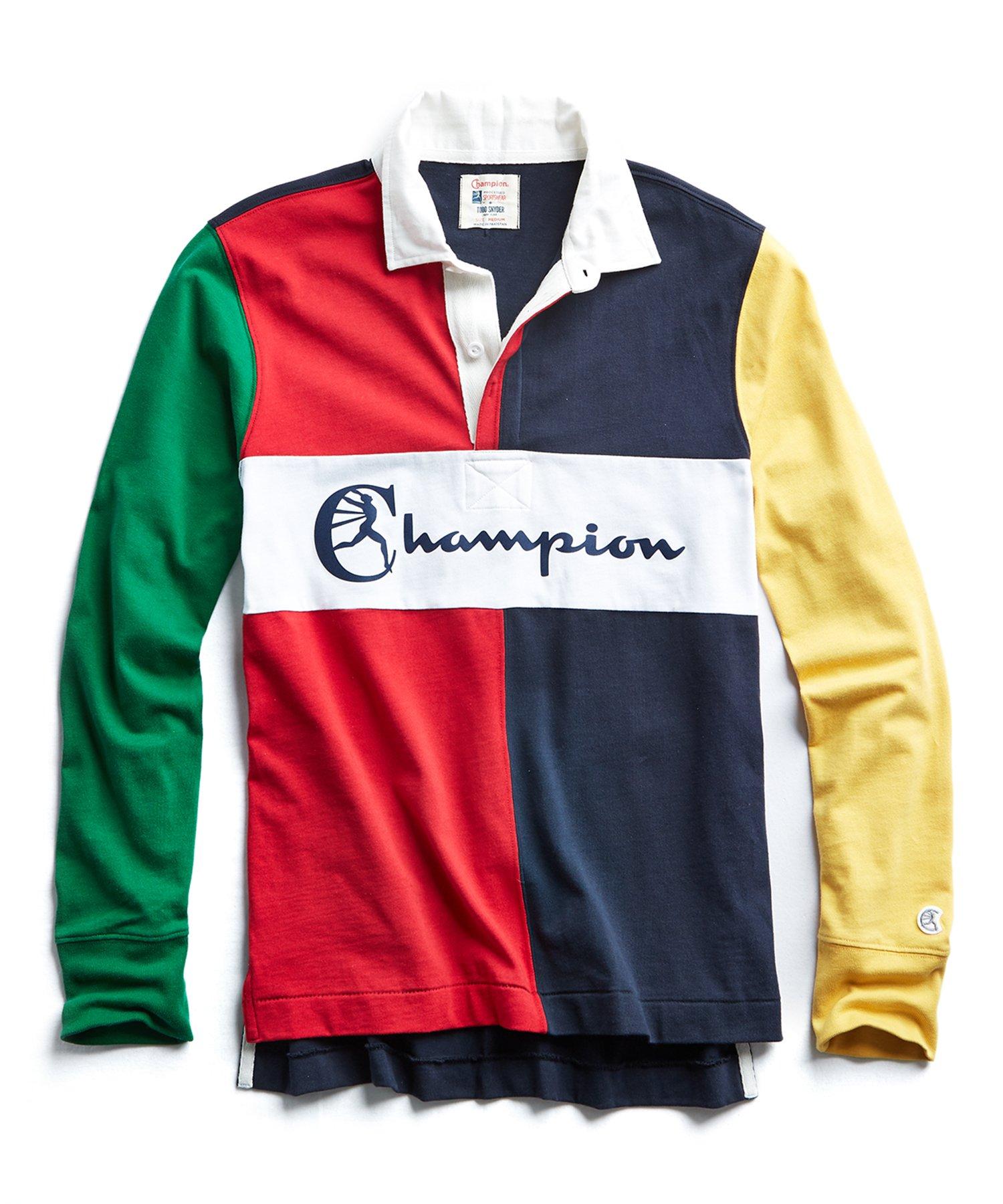 Todd Snyder Cotton Champion Colorblock 