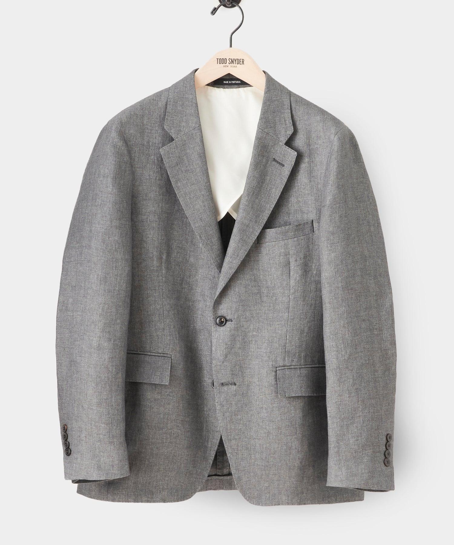 Todd Snyder Italian Linen Sutton Suit Jacket in Gray for Men | Lyst
