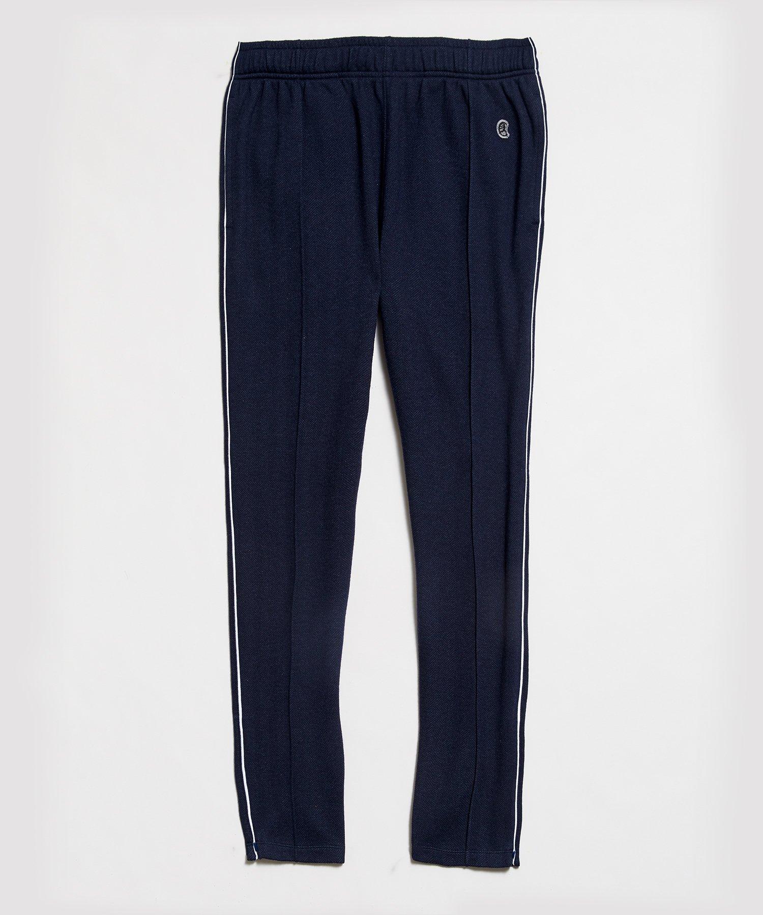 todd snyder x champion italian wool houndstooth track jacket and italian wool houndstooth sweatpant