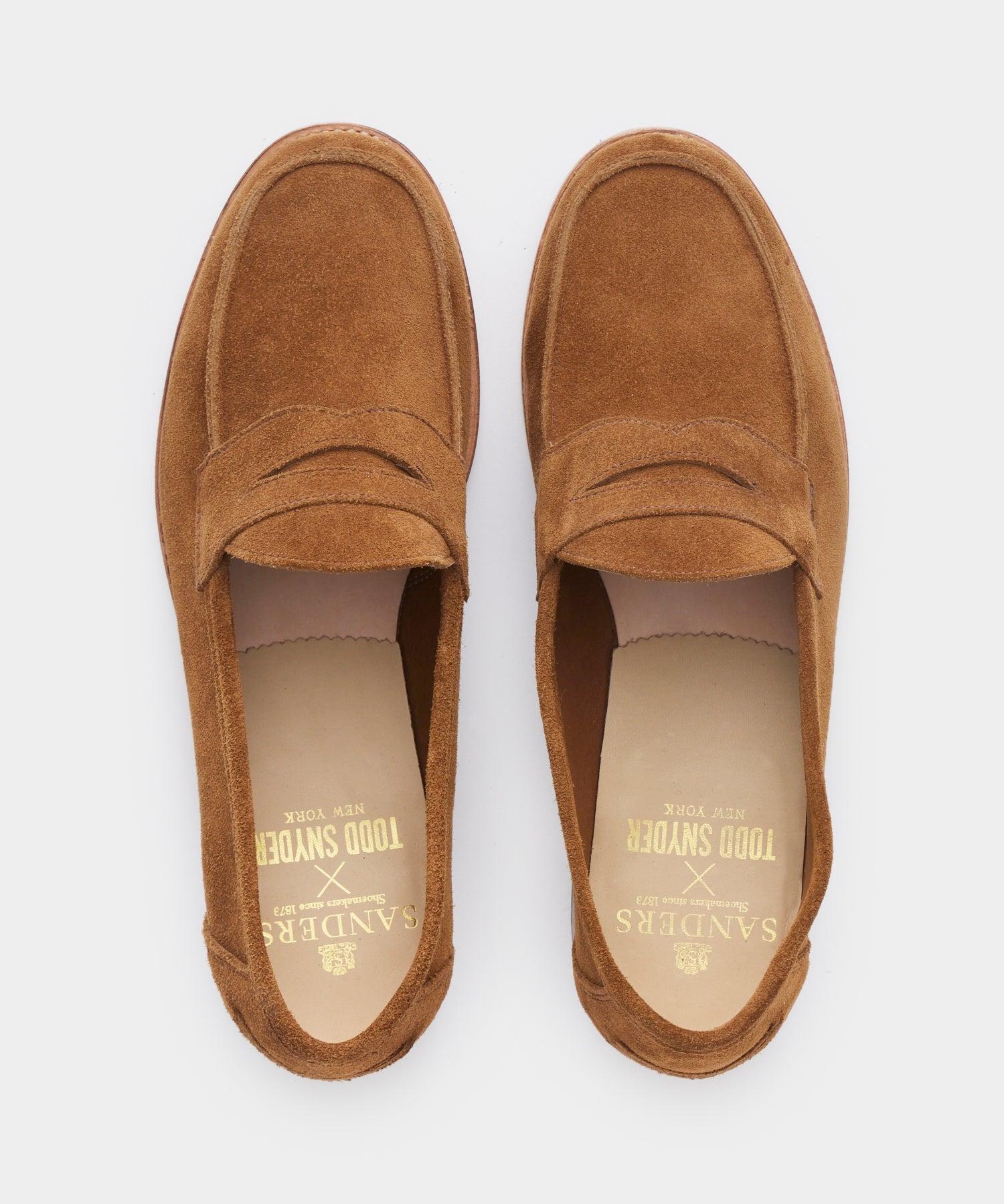 Todd Snyder x Sanders Edwin Loafer Sanders Todd Snyder x Sanders Edwin Suede Loafer size US 8.5  main image 4