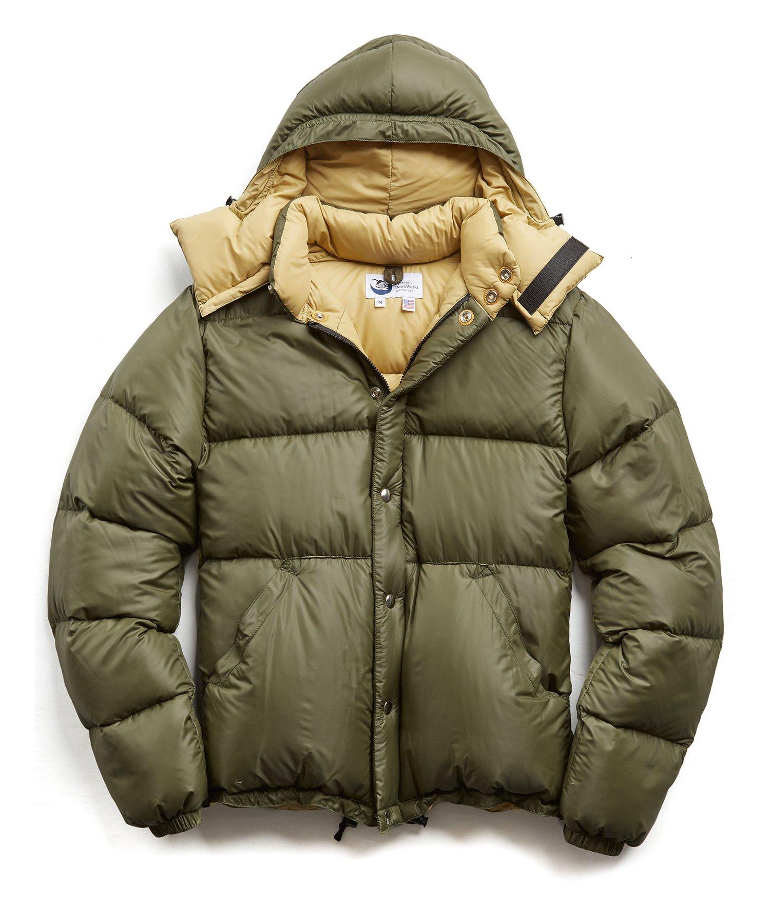 crescent down works bomber jacket