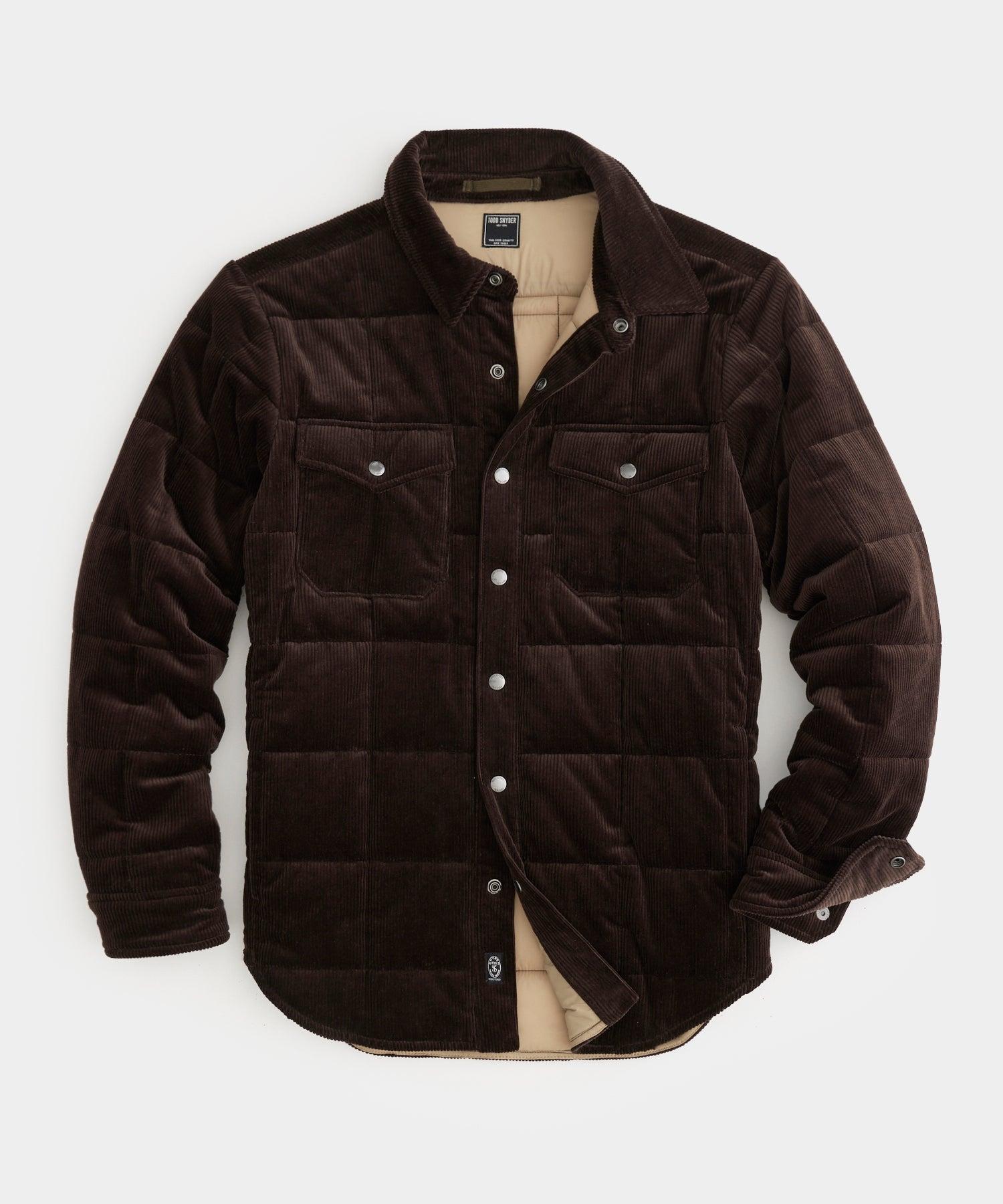 Todd snyder corduroy shirt jacket top