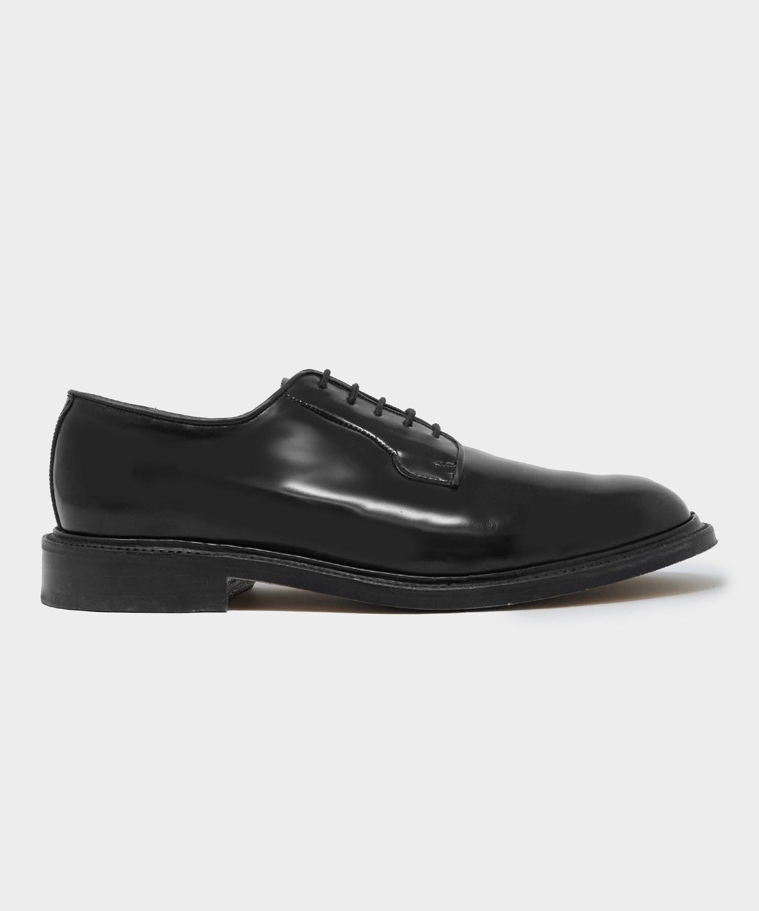Sanders ToddSnyder toeCap Gibson　サンダース Sanders Todd Snyder X Leather Gibson Derby in Black for Men | Lyst
