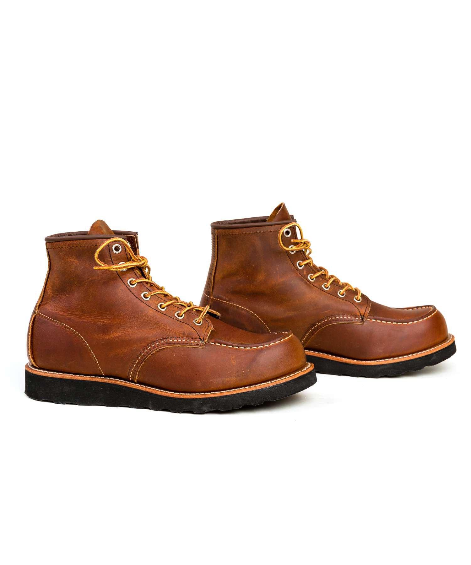 Red Wing Leather Red Wing Limited Edition Black Sole In Copper for Men ...