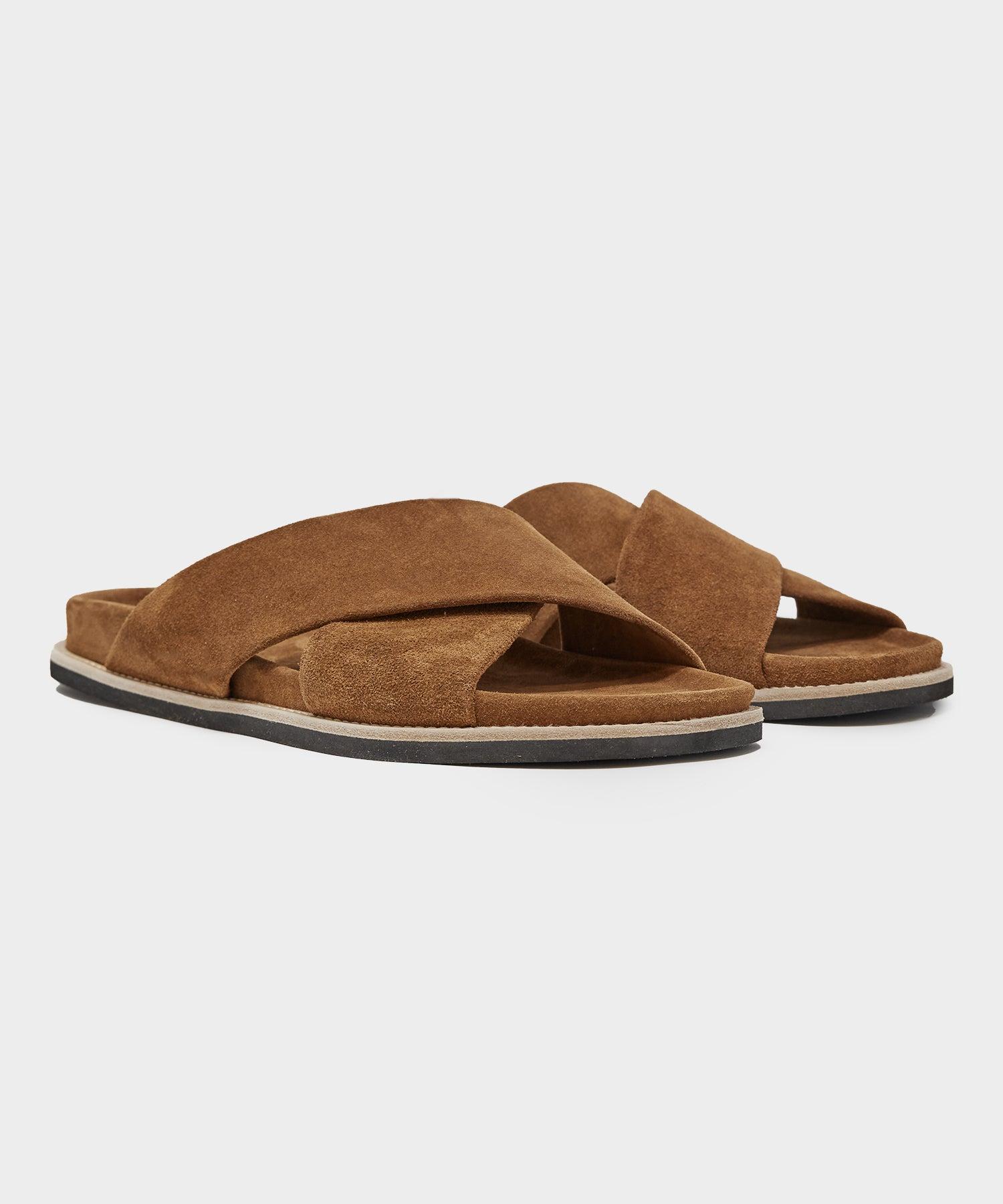 Todd Snyder Espadrilles Mens 7 Brown Suede Leather Slip On Made in Spain Nomad The Original | Tronco Brown Men main image 4