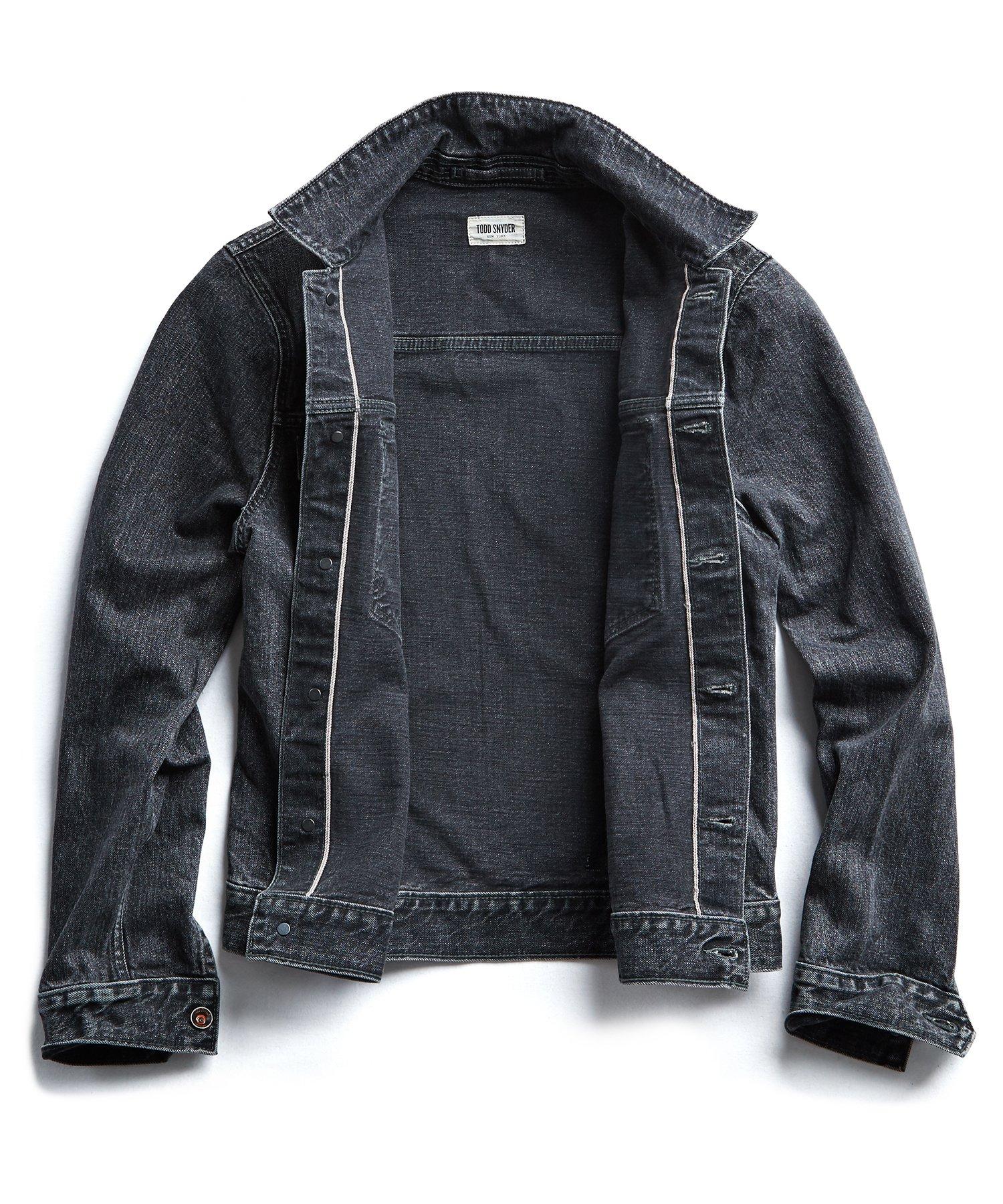 todd snyder japanese stretch selvedge denim jacket