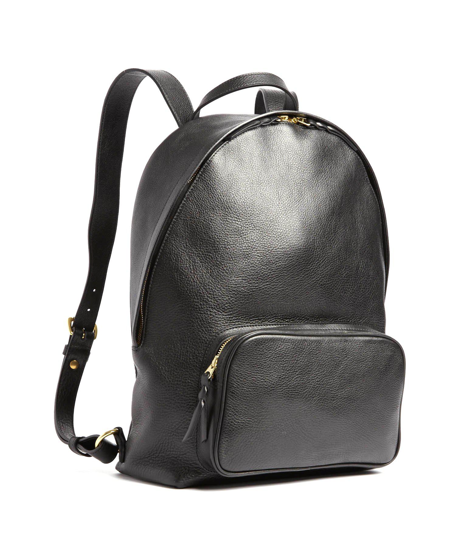 Lotuff Leather Black Leather Backpack for Men | Lyst