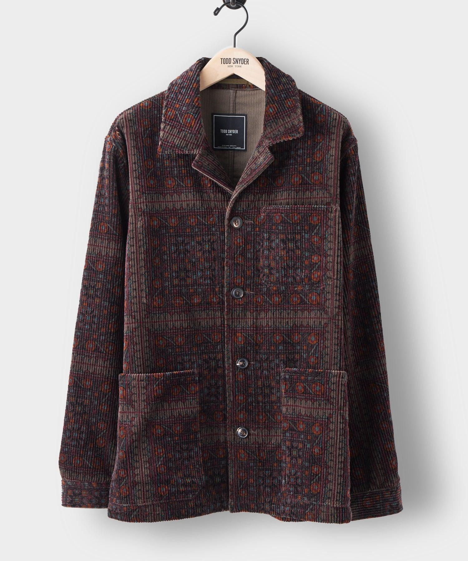 Todd Snyder Italian Corduroy Chore Coat in Brown for Men Lyst