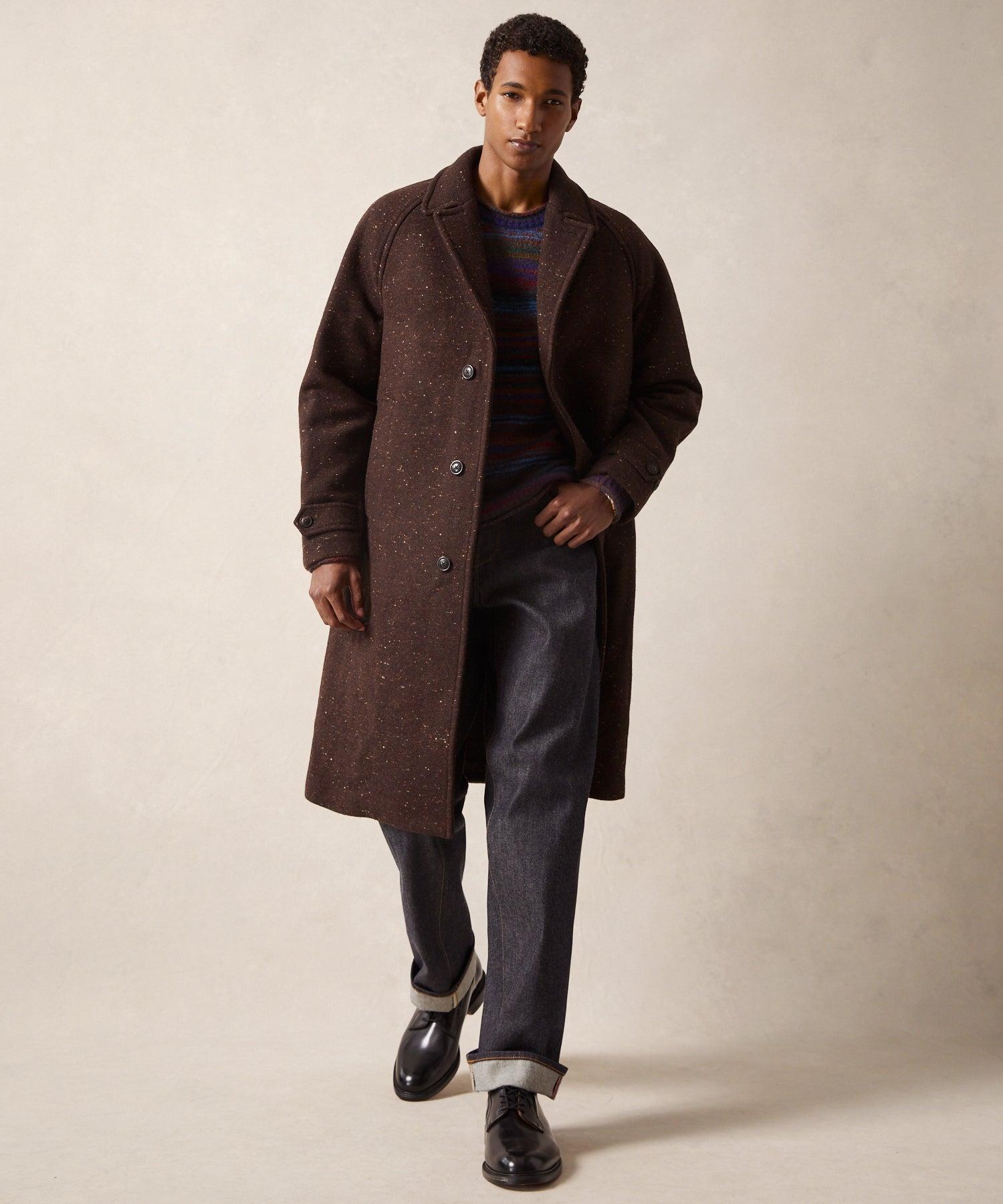 TODD SNYDER ウール/カシミア ダブルブレストコート S キャメル メンズ ビジネスコート ダブルブレスト ウールコート カシミヤ