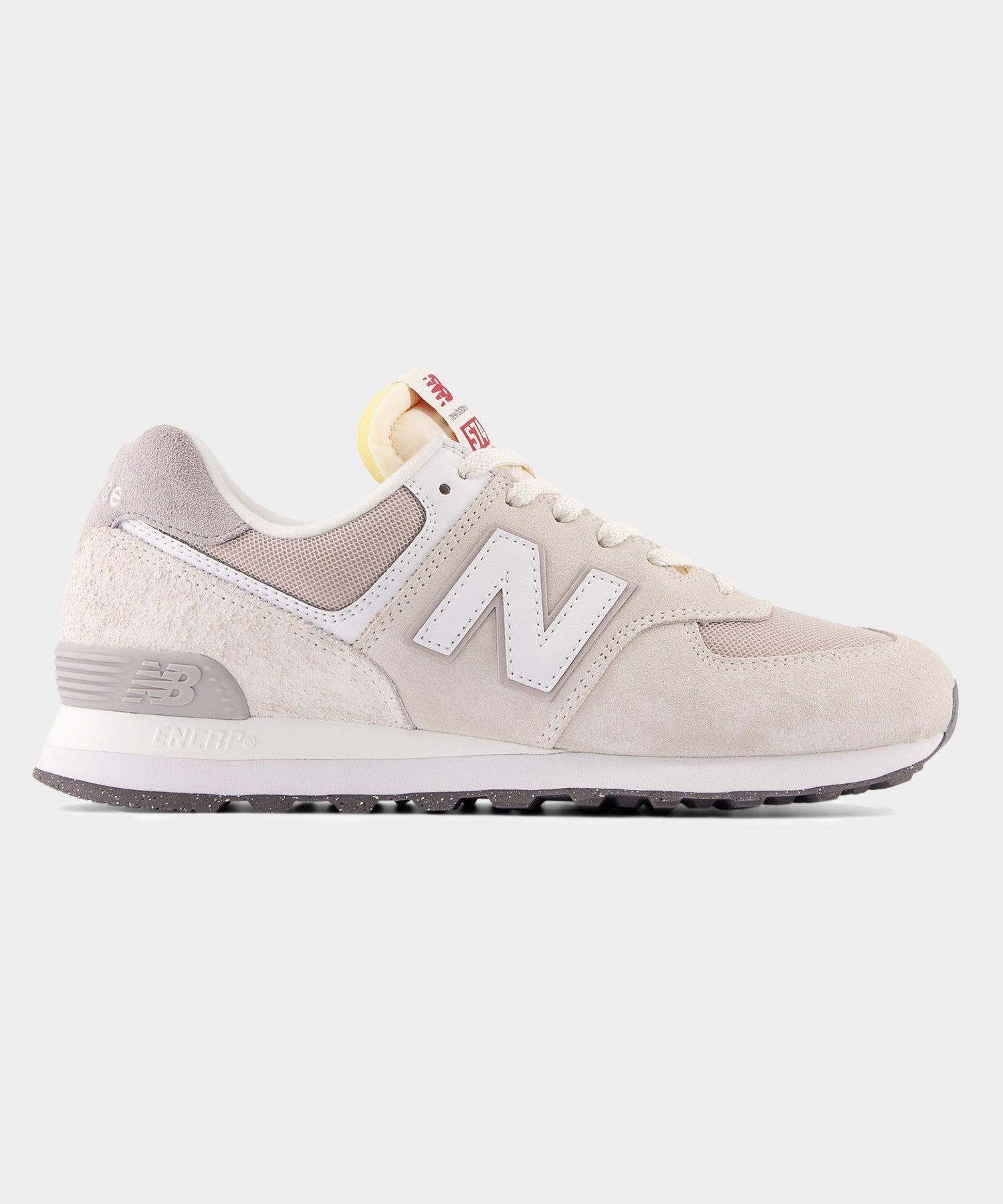new balance 574 white out