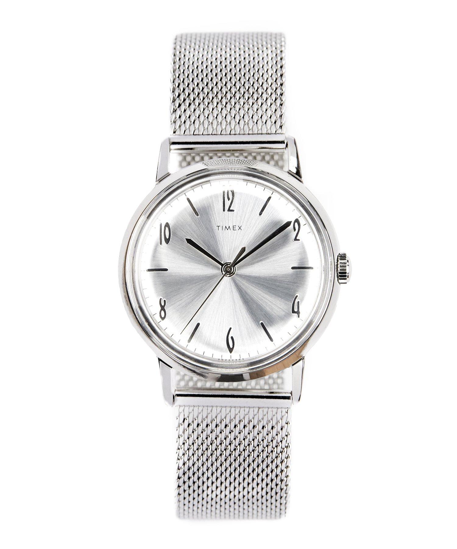Timex Exclusive Timex Marlin Mesh Band Watch in Silver (Metallic) for ...