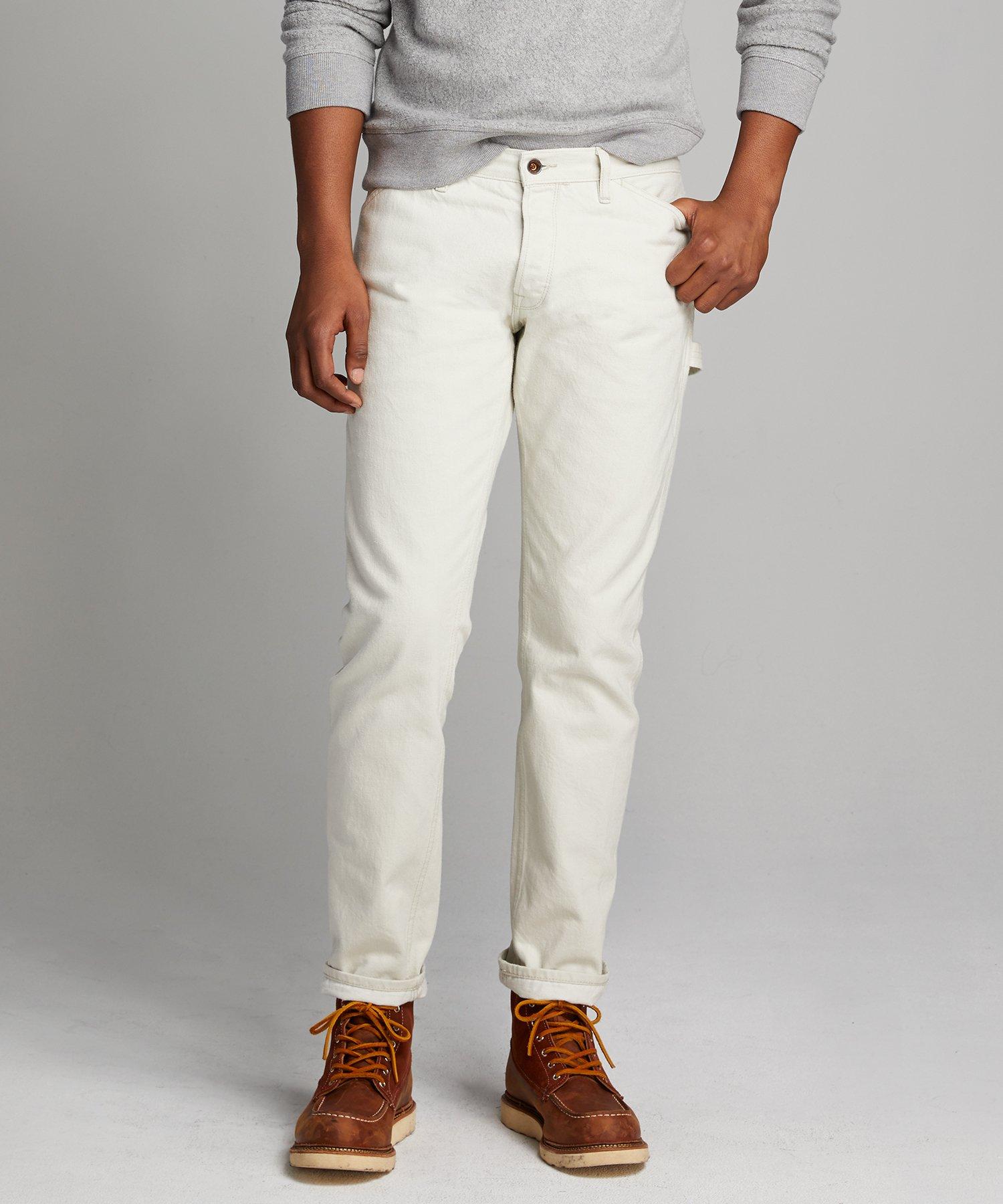 Todd Synder X Champion Denim Carpenter Pant in White for Men Lyst