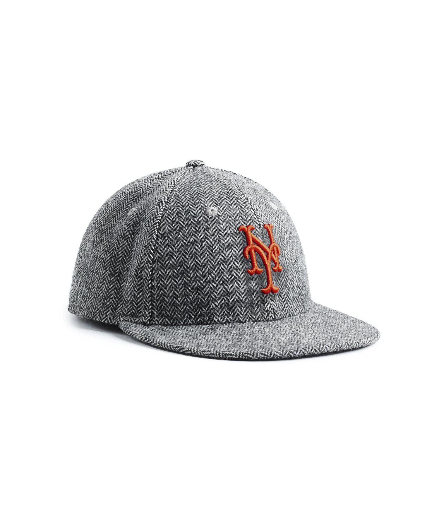 grey mets hat