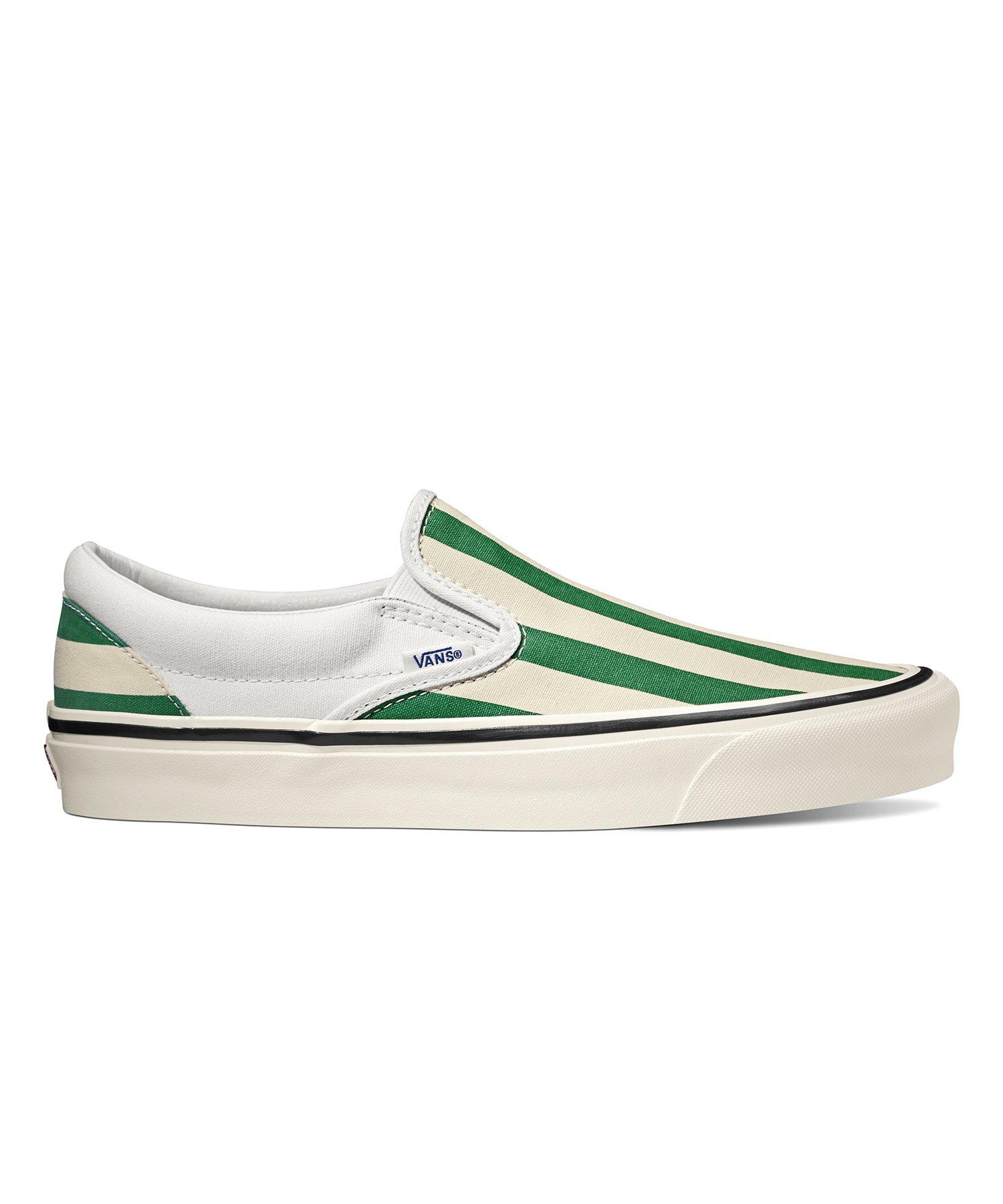 striped vans slip ons