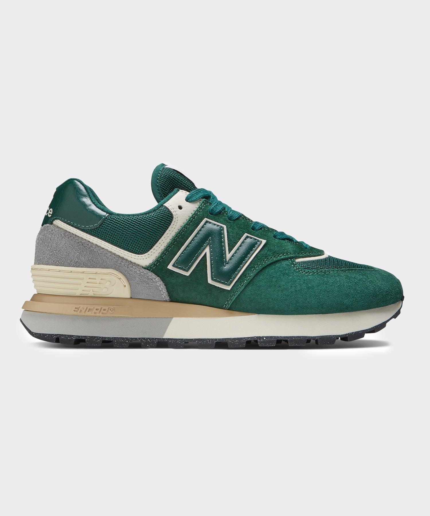 New Balance 574 Legacy "green Silver" Sneakers | Lyst