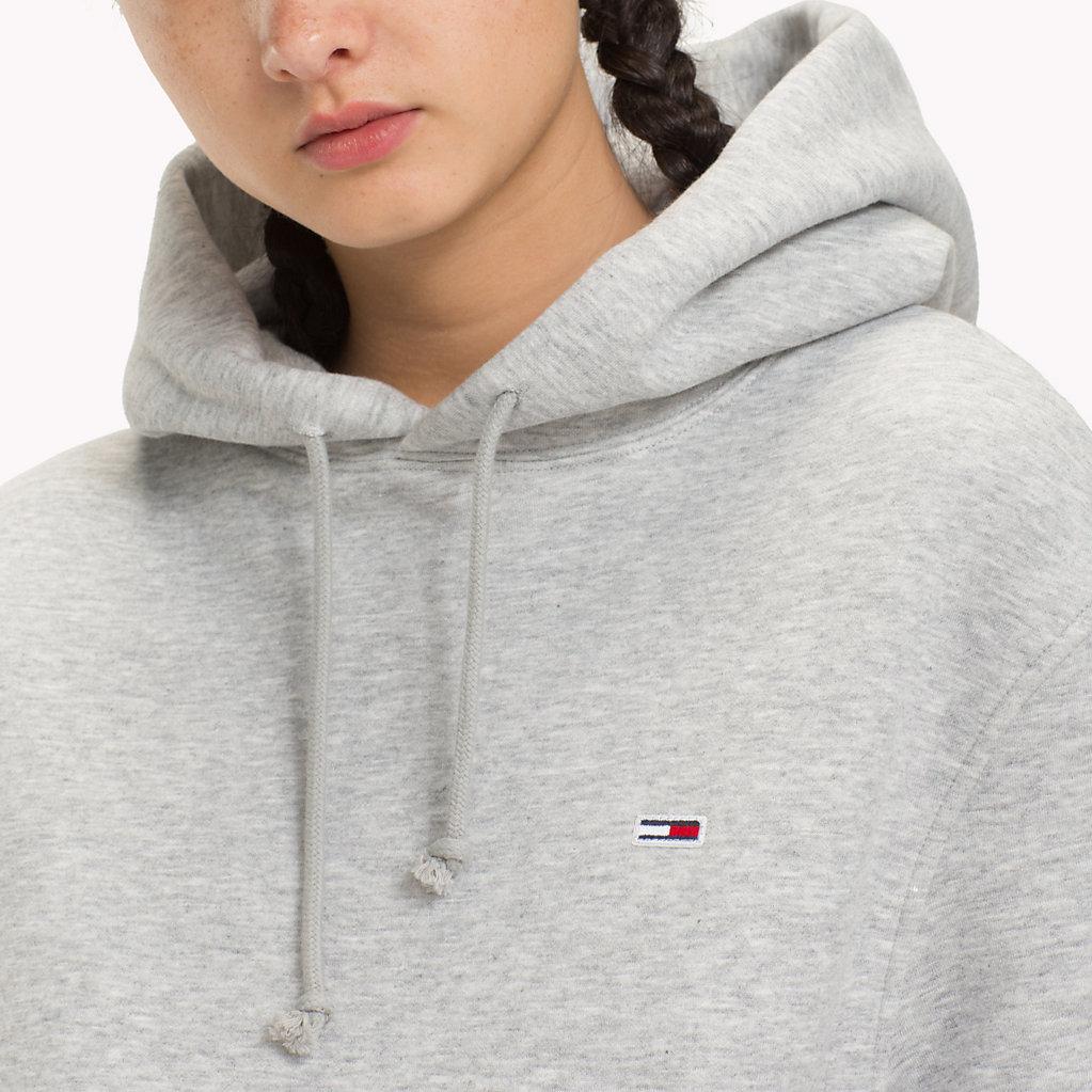 tommy classics hoodie met monogram