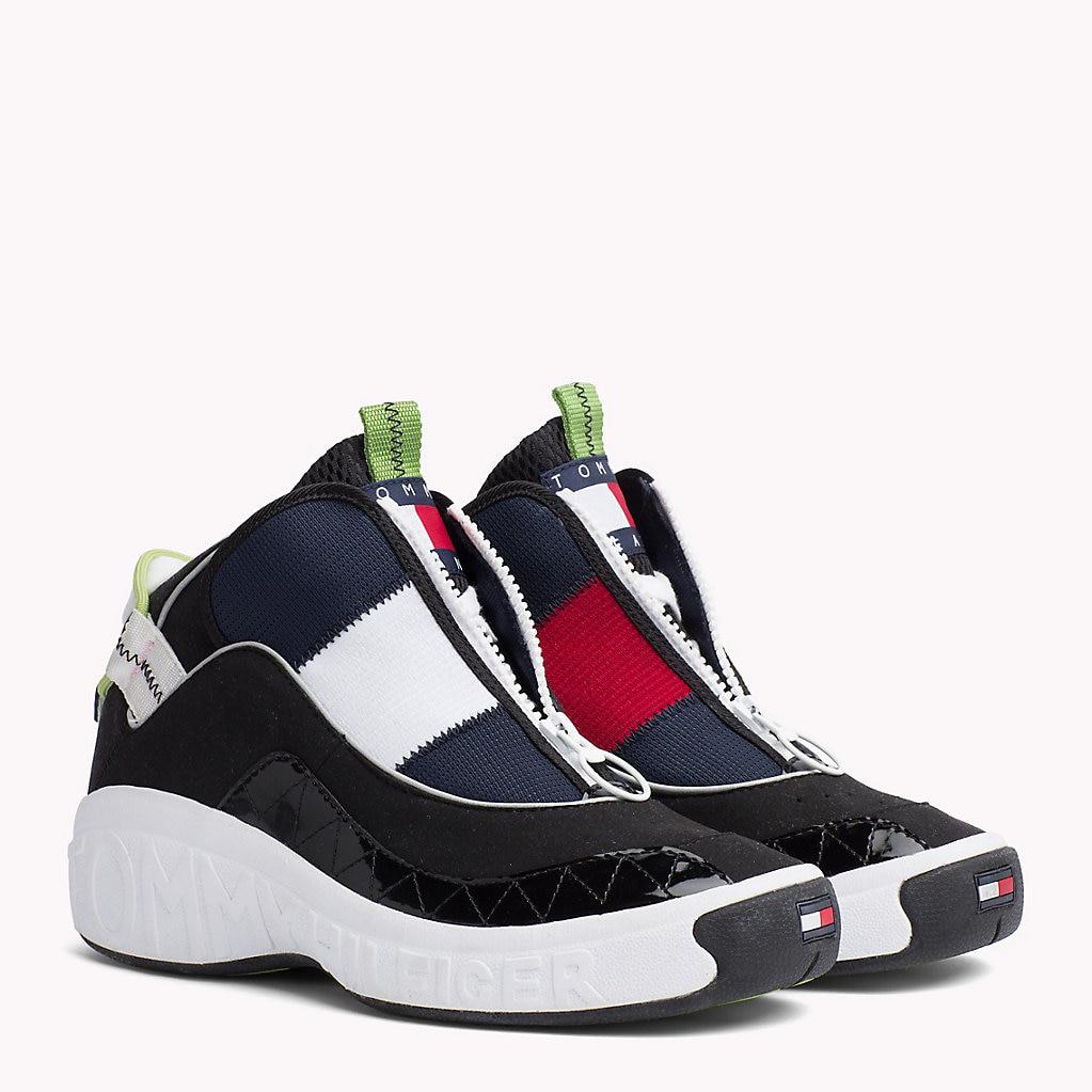 tommy jeans zip trainers