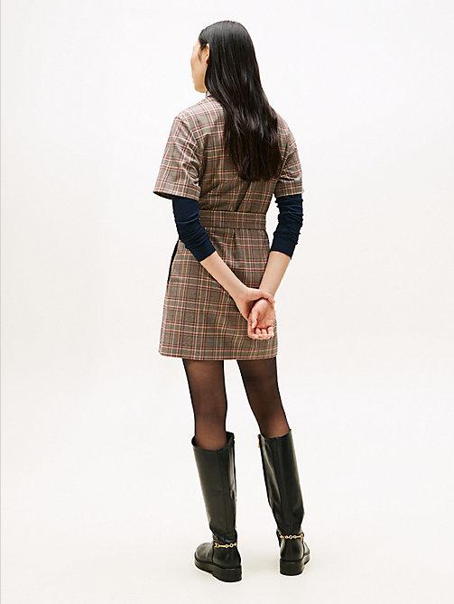 Tommy Hilfiger Overhemdjurk Wit Tommy Hilfiger-Korte En Mini