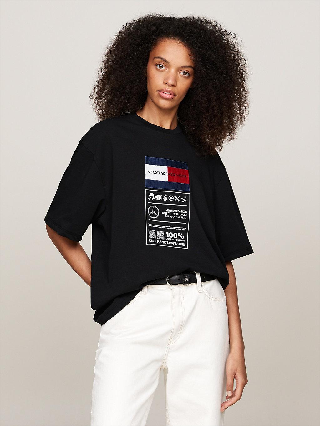 Tommy Hilfiger Tommy X Mercedes F1 X Cr Care Label Logo T-shirt in