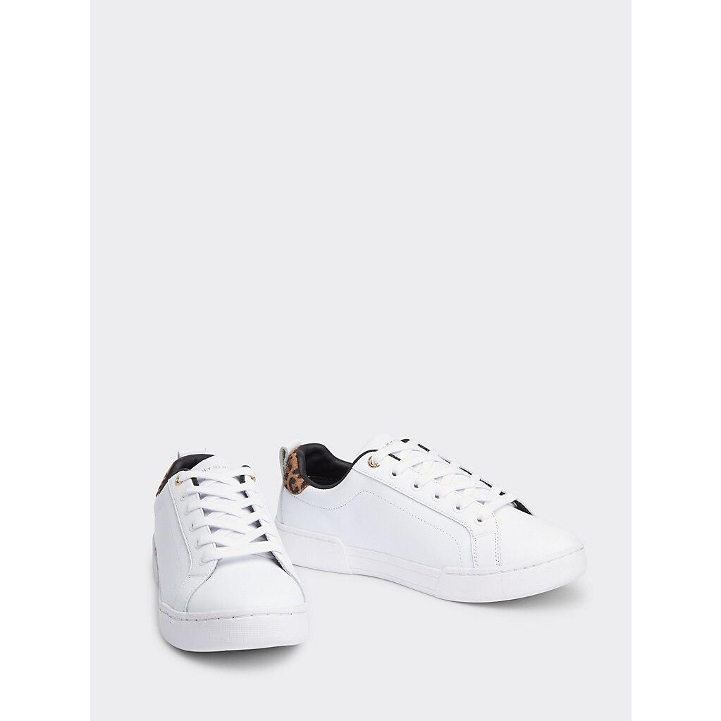 tommy hilfiger leopard trainers