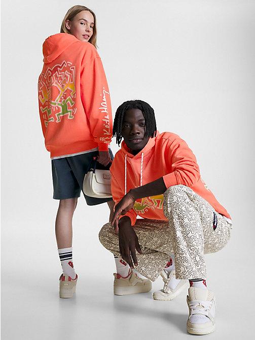 Sudadera Tommy x Keith Haring con capucha de diseño dual gender