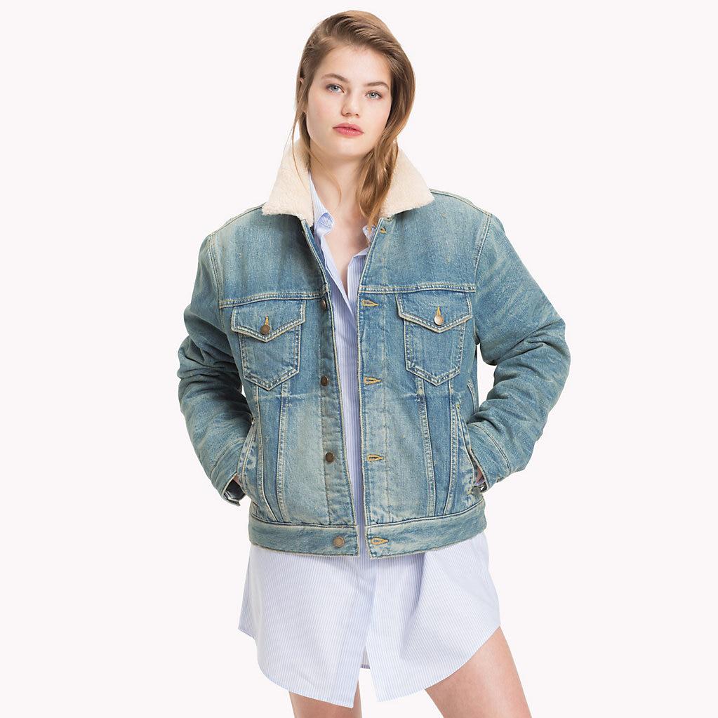tommy icons denim jacket