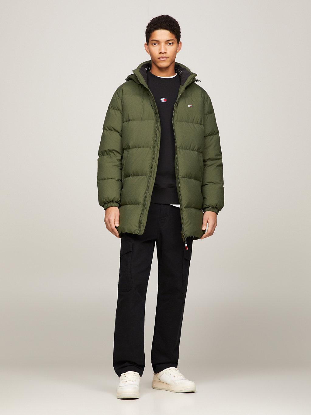 Tommy Hilfiger Essential Down Hooded Casual Fit Parka in Green for Men |  Lyst UK