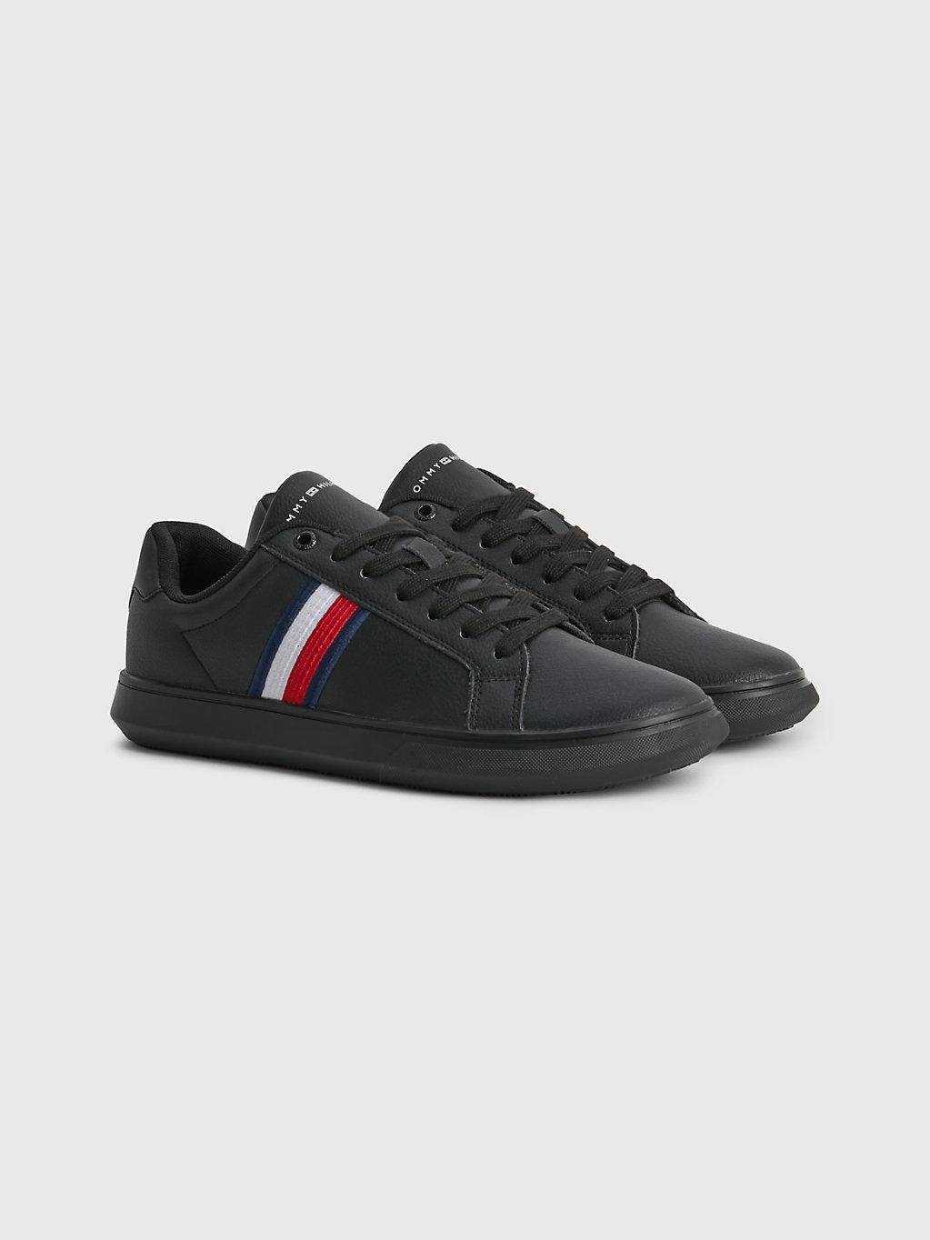 signature tape vulcanised trainers